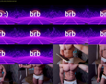 adam_muscle_ — 54 minute Chaturbate male cam show recording, 1080p, Jun 9, 2022