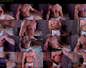 adam_muscle_ — 57 minute Chaturbate male cam show recording, 1080p, Jun 9, 2022