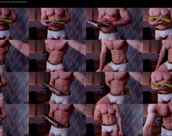 adam_muscle_ — 7 minute Chaturbate male cam show recording, 1080p, Jun 9, 2022