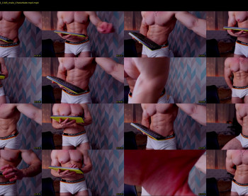 adam_muscle_ — 8 minute Chaturbate male cam show recording, 1080p, Jun 9, 2022