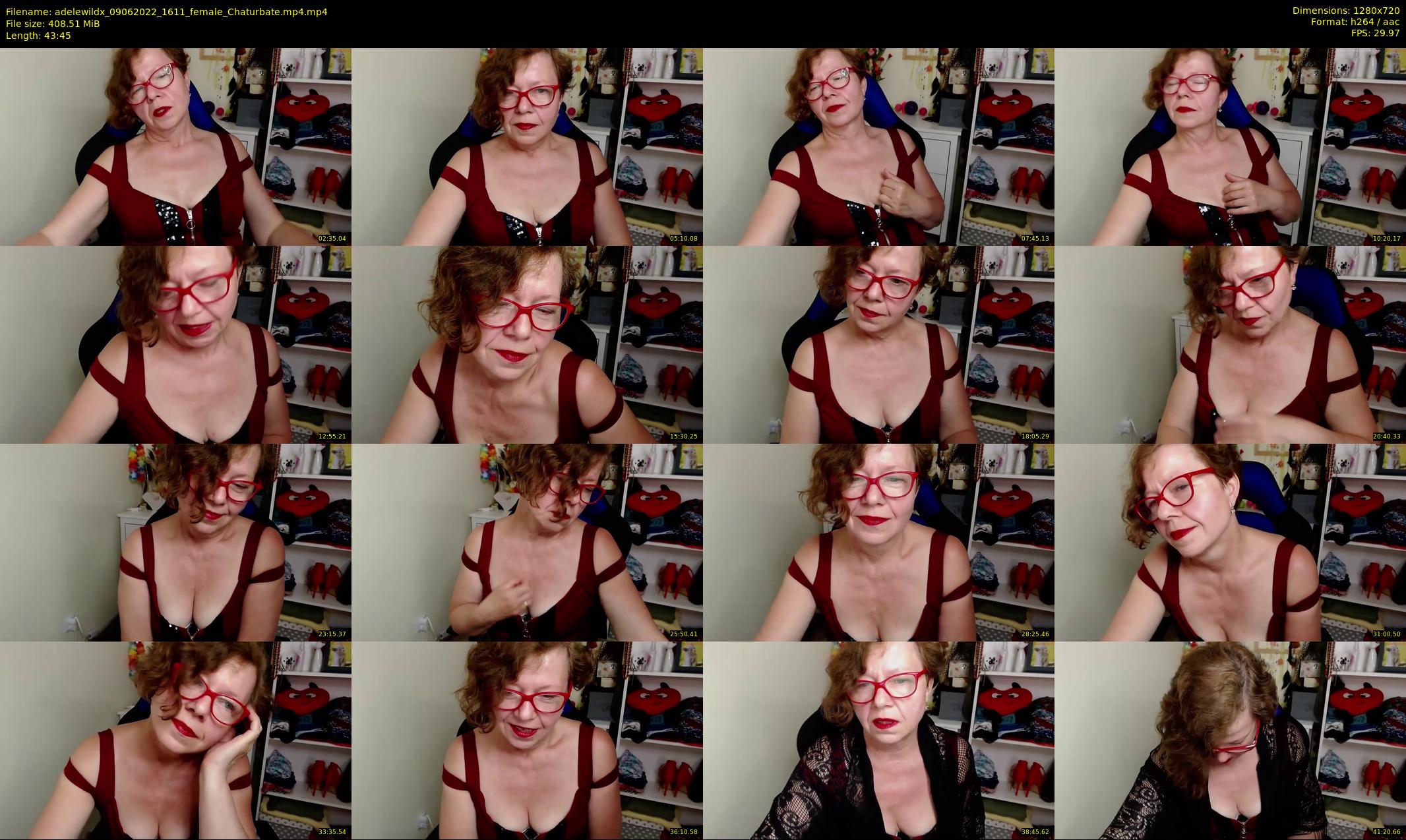 adelewildx — 44 minute Chaturbate female cam show recording, 720p, Jun 9, 2022