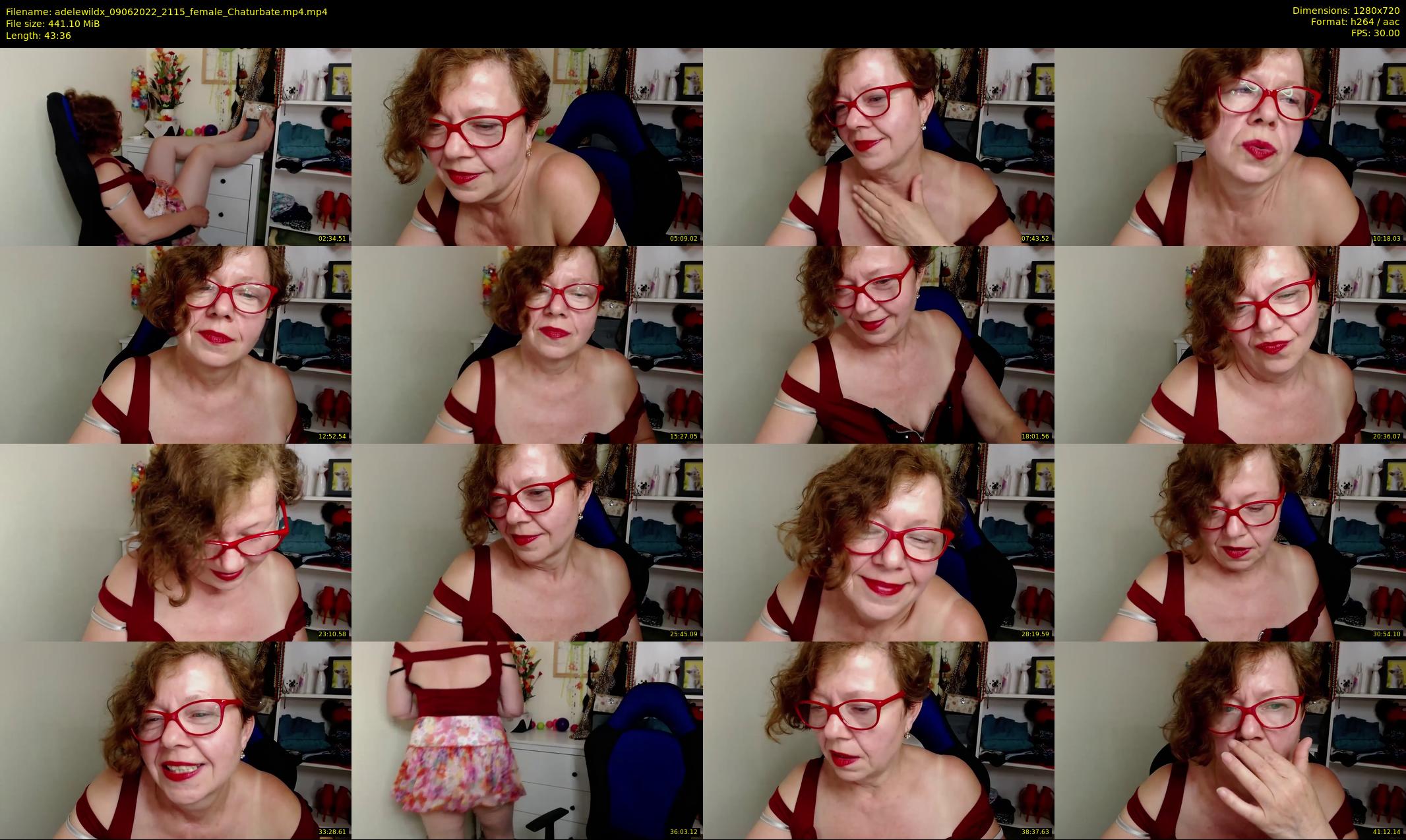 adelewildx — 44 minute Chaturbate female cam show recording, 720p, Jun 9, 2022