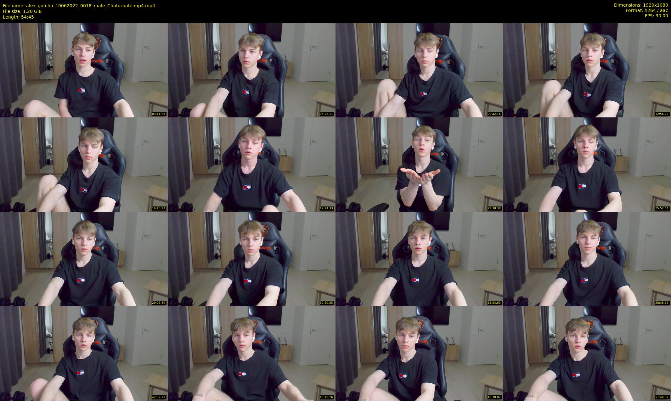 alex_gotcha — 55 minute Chaturbate male cam show recording, 1080p, Jun 10, 2022
