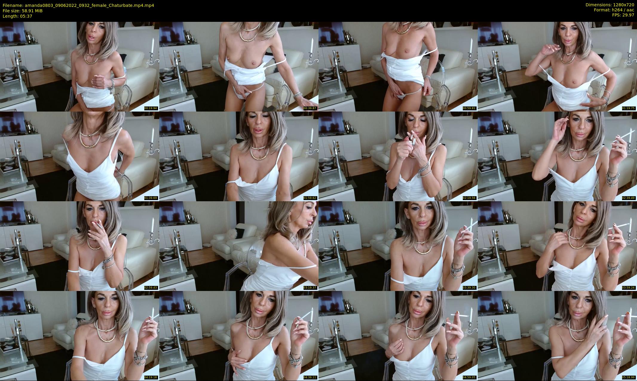 amanda0803 — 6 minute Chaturbate female cam show recording, 720p, Jun 9, 2022