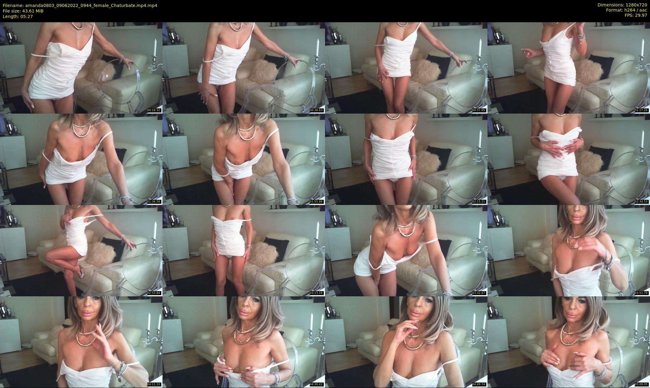 amanda0803 — 6 minute Chaturbate female cam show recording, 720p, Jun 9, 2022