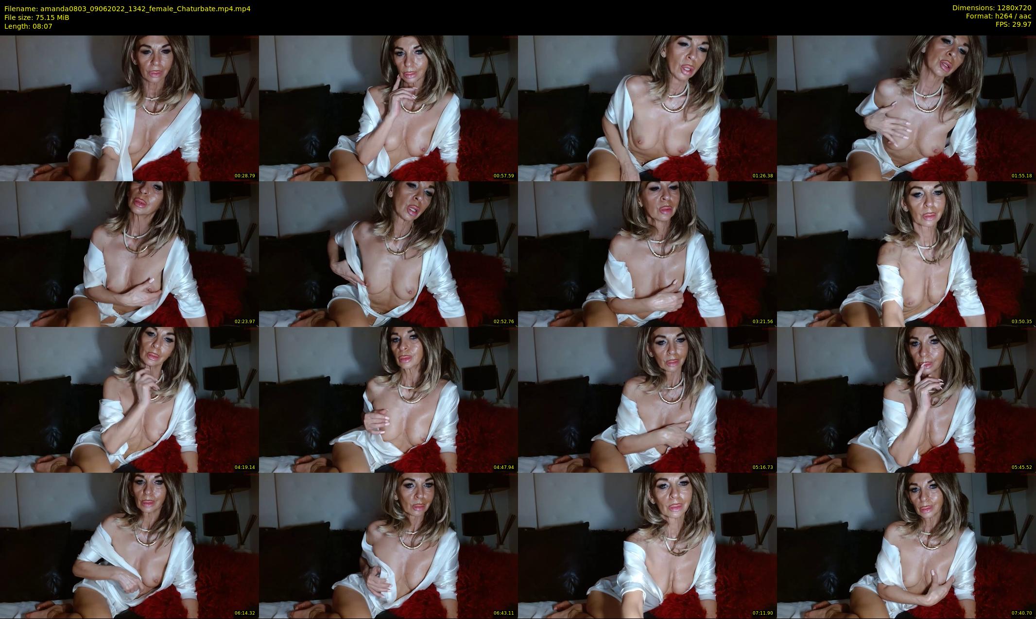 amanda0803 — 9 minute Chaturbate female cam show recording, 720p, Jun 9, 2022
