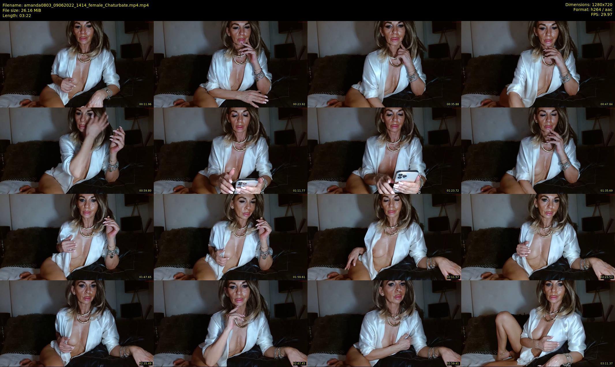 amanda0803 — 4 minute Chaturbate female cam show recording, 720p, Jun 9, 2022