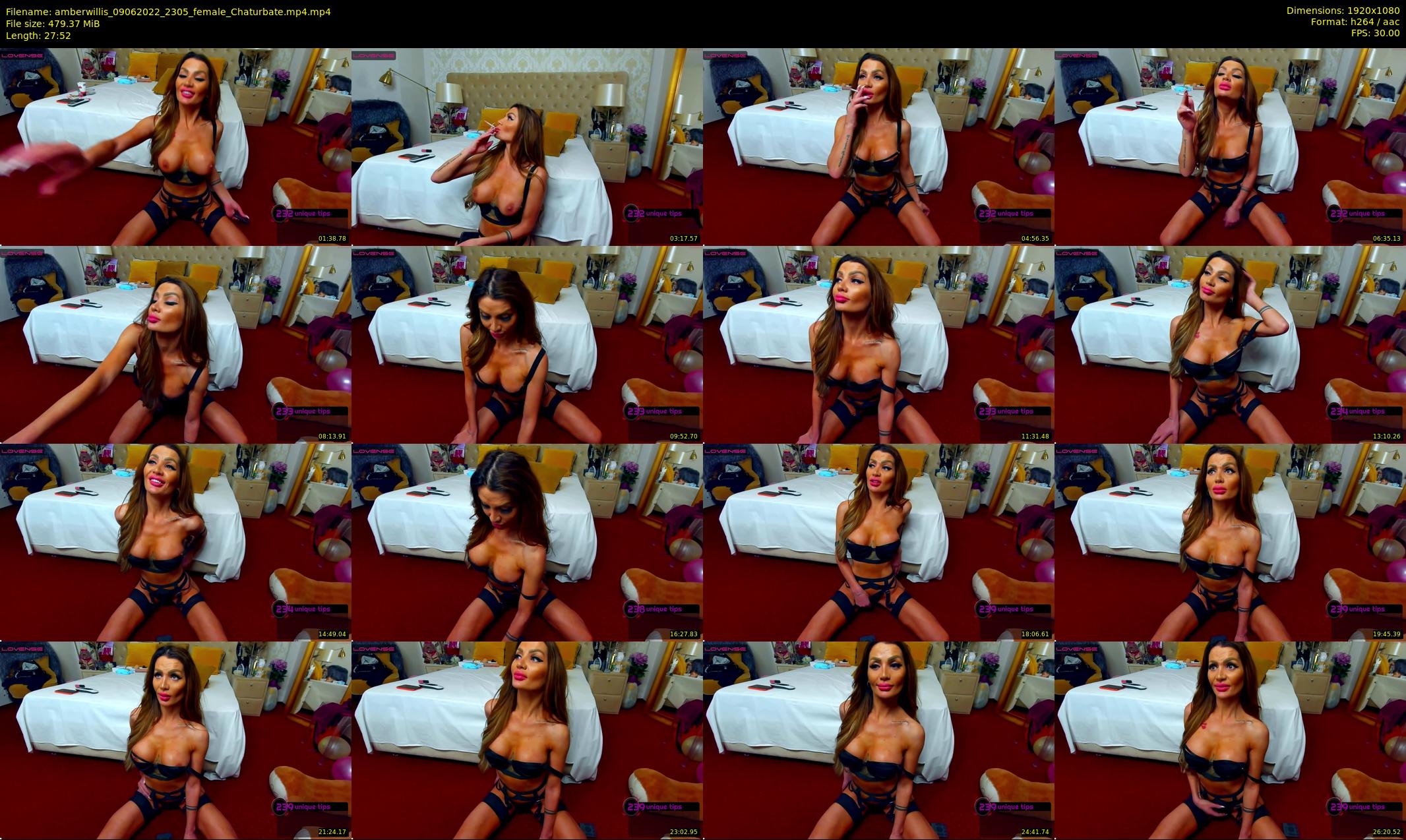 amberwillis — 28 minute Chaturbate female cam show recording, 1080p, Jun 9, 2022