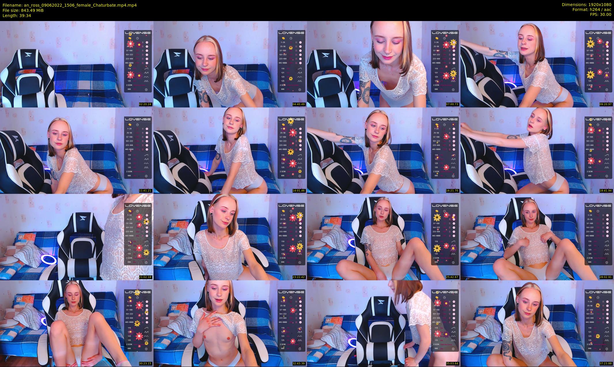 an_ross — 40 minute Chaturbate female cam show recording, 1080p, Jun 9, 2022