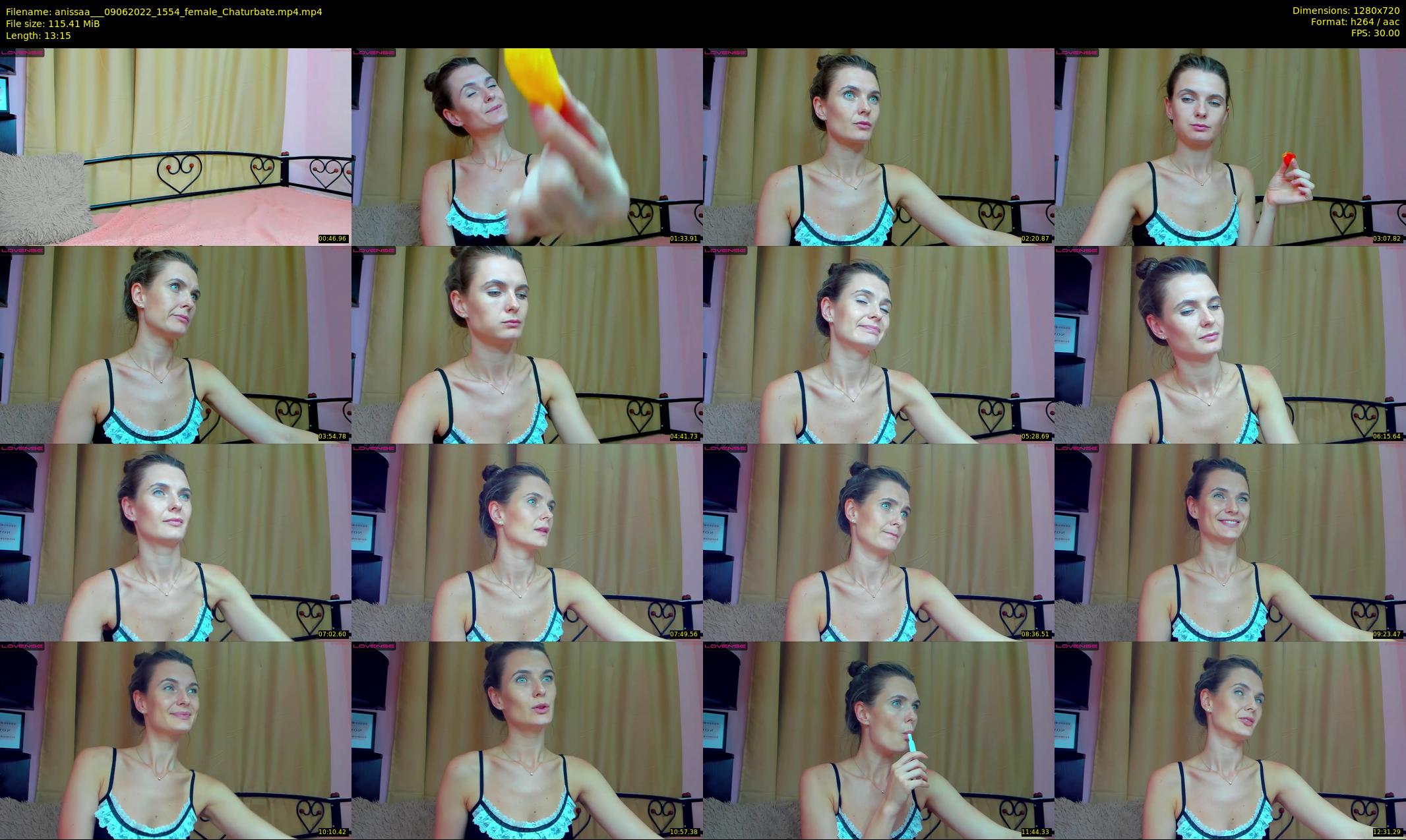anissaa__ — 14 minute Chaturbate female cam show recording, 720p, Jun 9, 2022