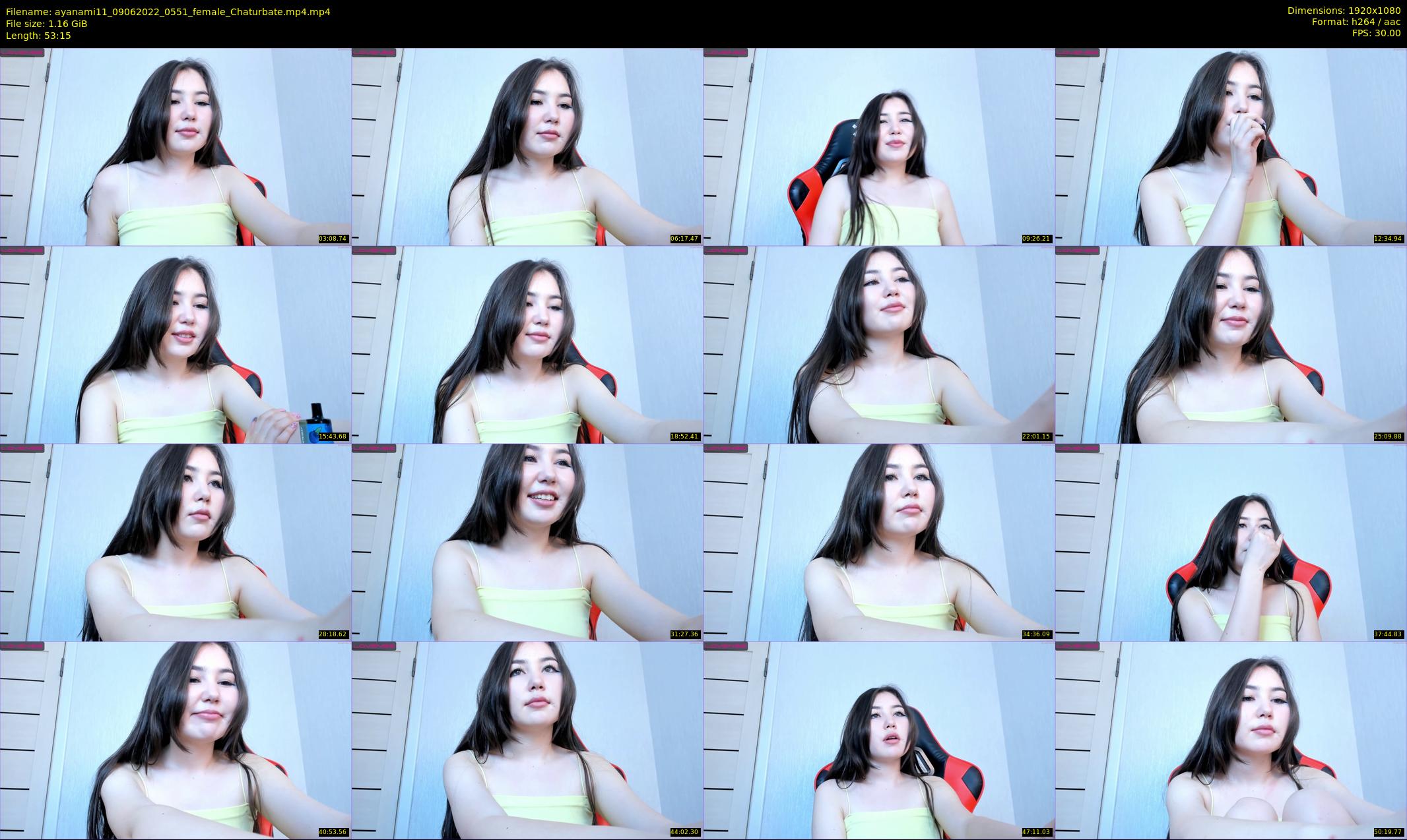 ayanami11 — 54 minute Chaturbate female cam show recording, 1080p, Jun 9, 2022
