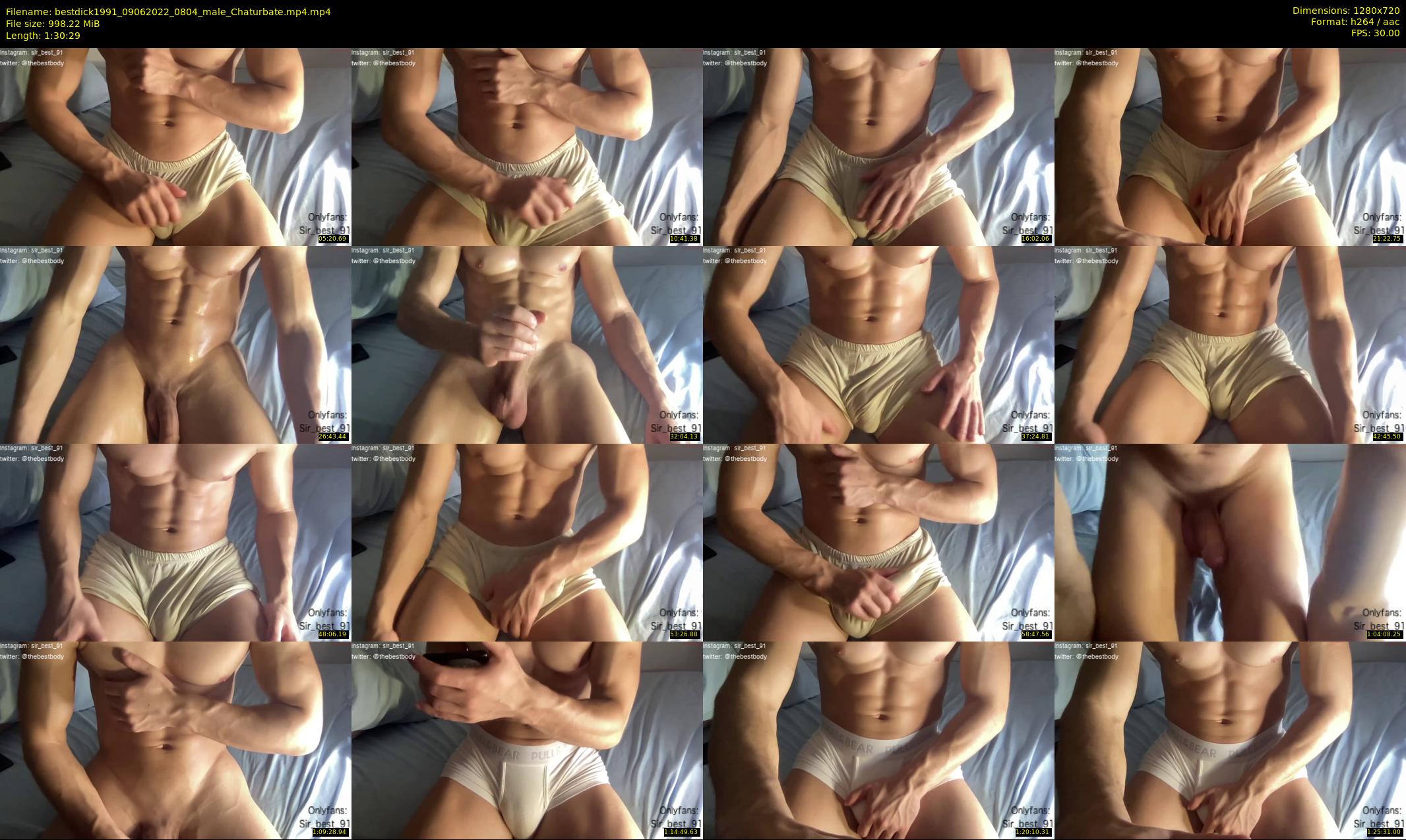 bestdick1991 — 91 minute Chaturbate male cam show recording, 720p, Jun 9, 2022