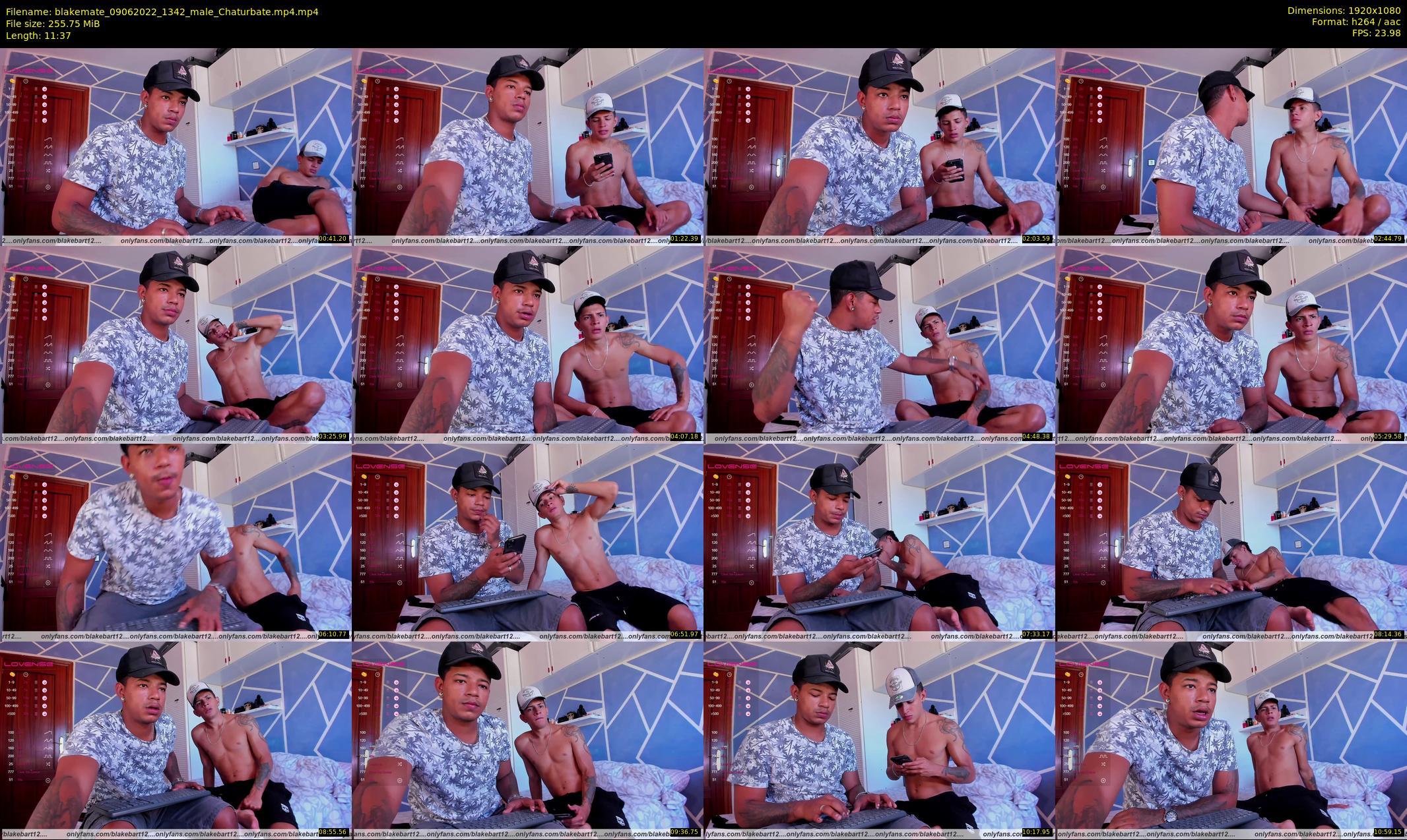 blakemate — 12 minute Chaturbate male cam show recording, 1080p, Jun 9, 2022