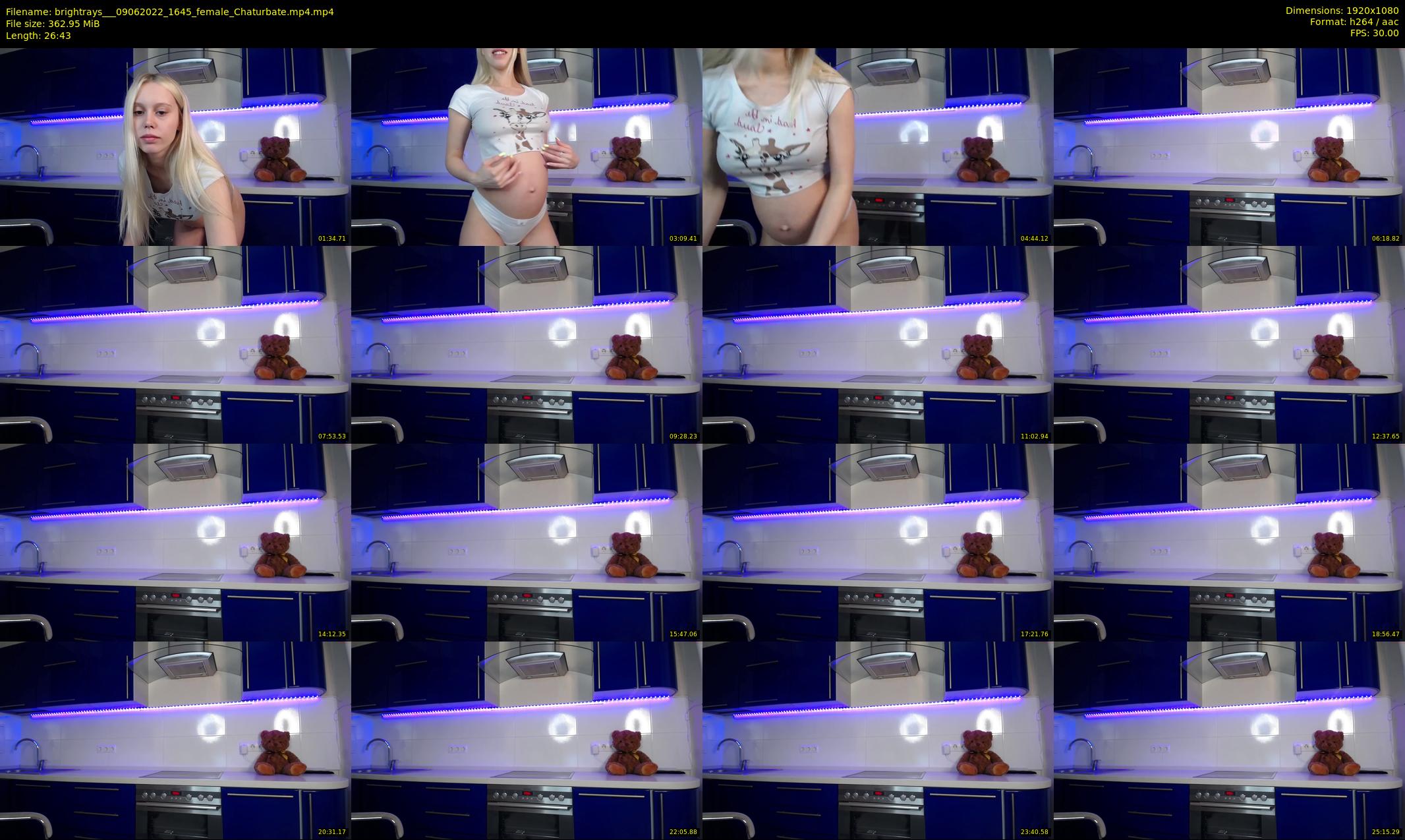 brightrays__ — 27 minute Chaturbate female cam show recording, 1080p, Jun 9, 2022