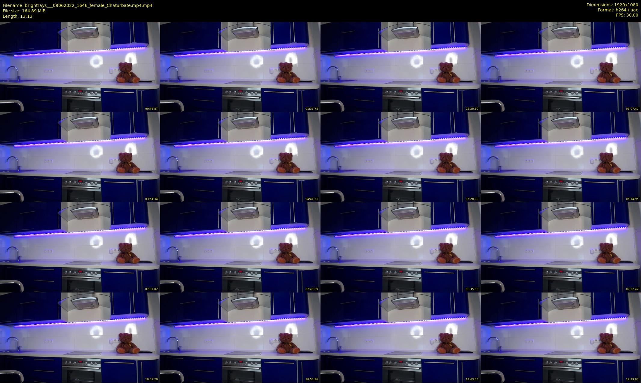 brightrays__ — 14 minute Chaturbate female cam show recording, 1080p, Jun 9, 2022