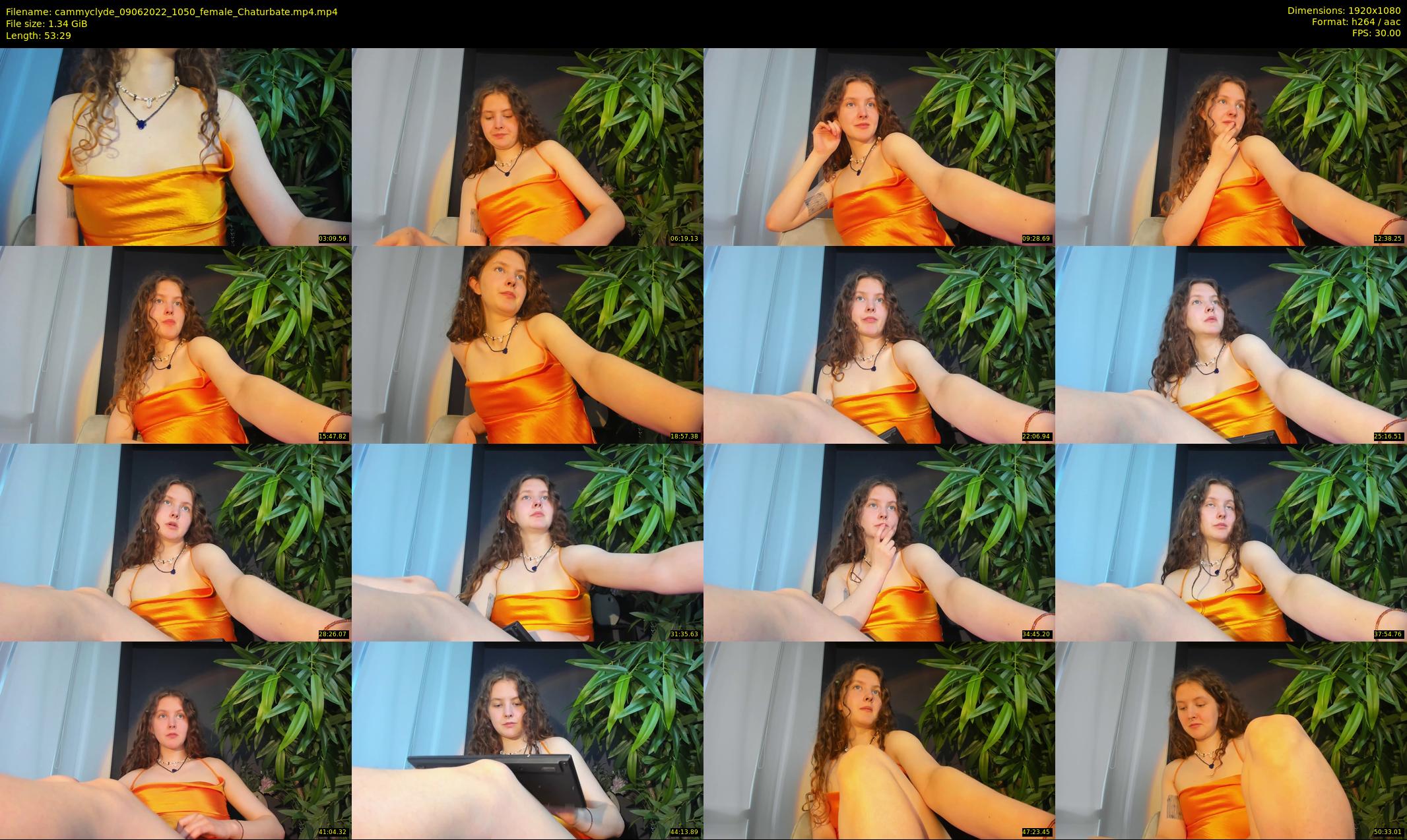 cammyclyde — 54 minute Chaturbate female cam show recording, 1080p, Jun 9, 2022
