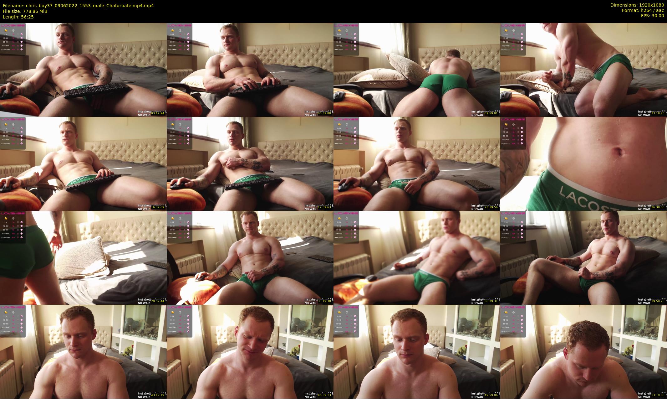 chris_boy37 — 57 minute Chaturbate male cam show recording, 1080p, Jun 9, 2022