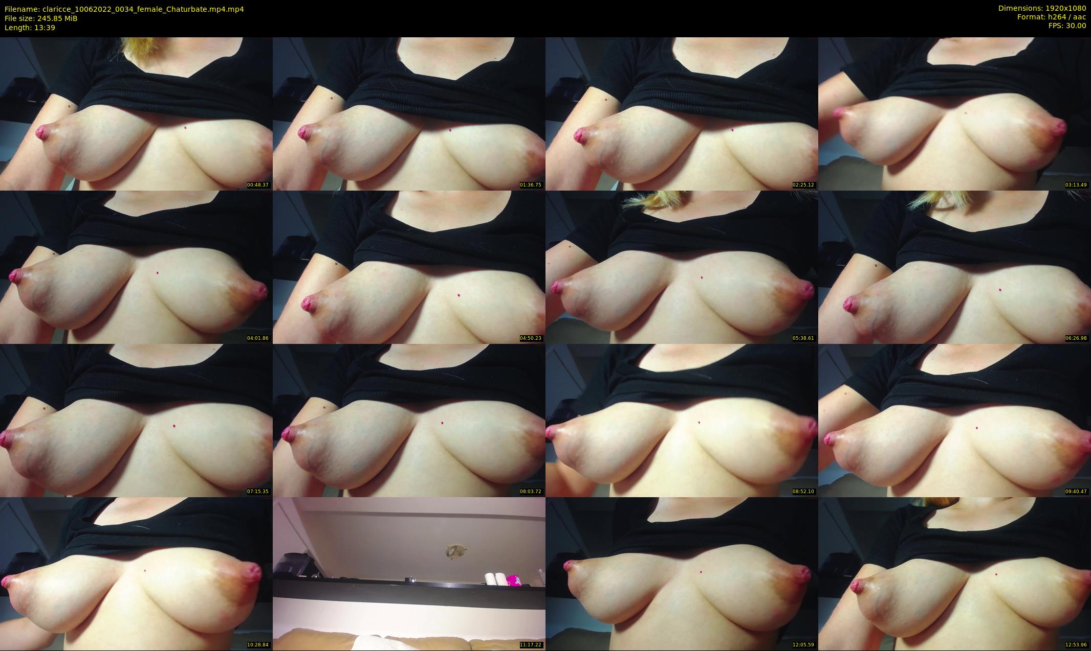 claricce — 14 minute Chaturbate female cam show recording, 1080p, Jun 10, 2022