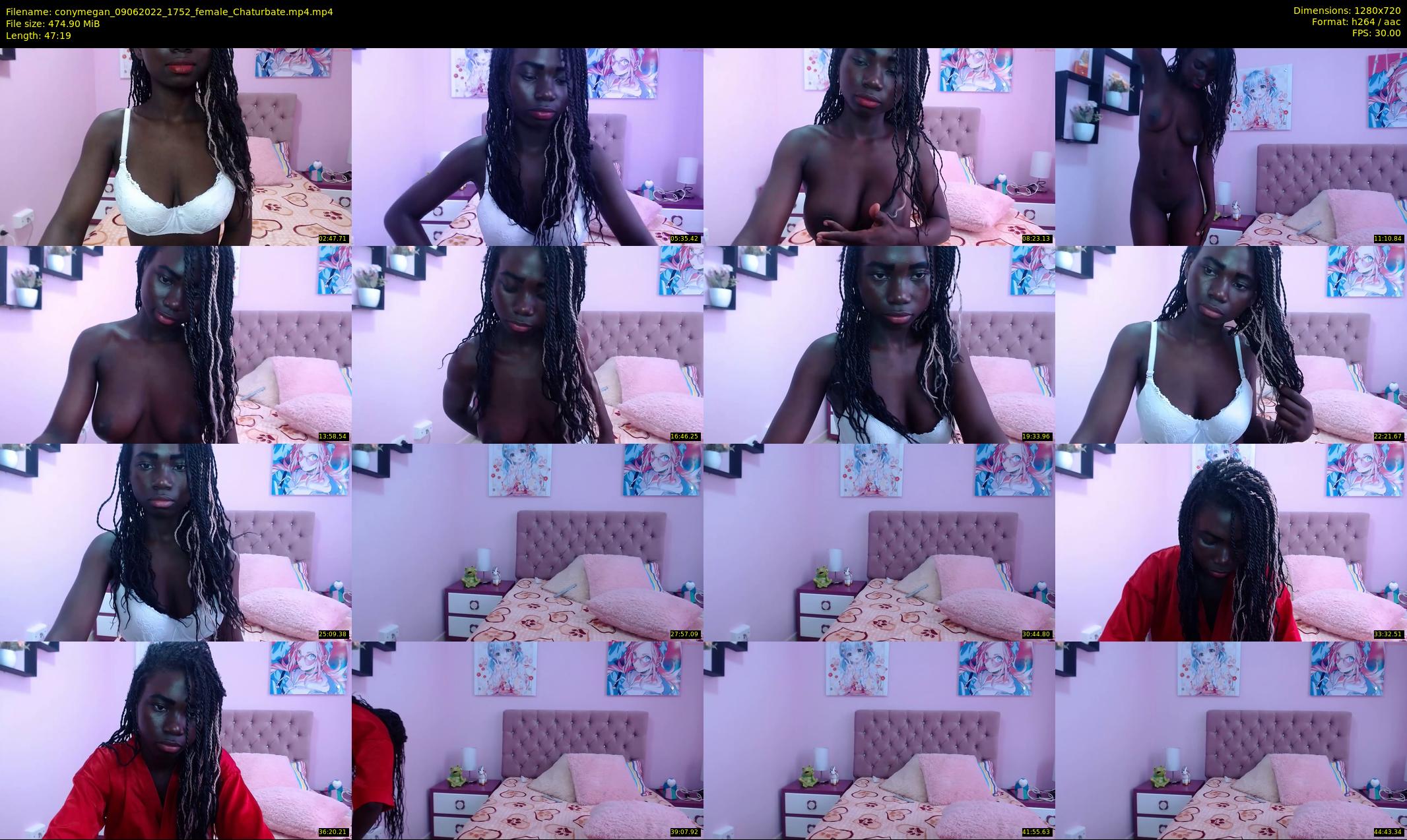 conymegan — 48 minute Chaturbate female cam show recording, 720p, Jun 9, 2022