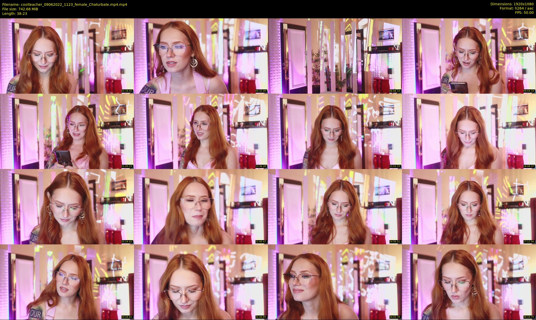 coolteacher — 39 minute Chaturbate female cam show recording, 1080p, Jun 9, 2022