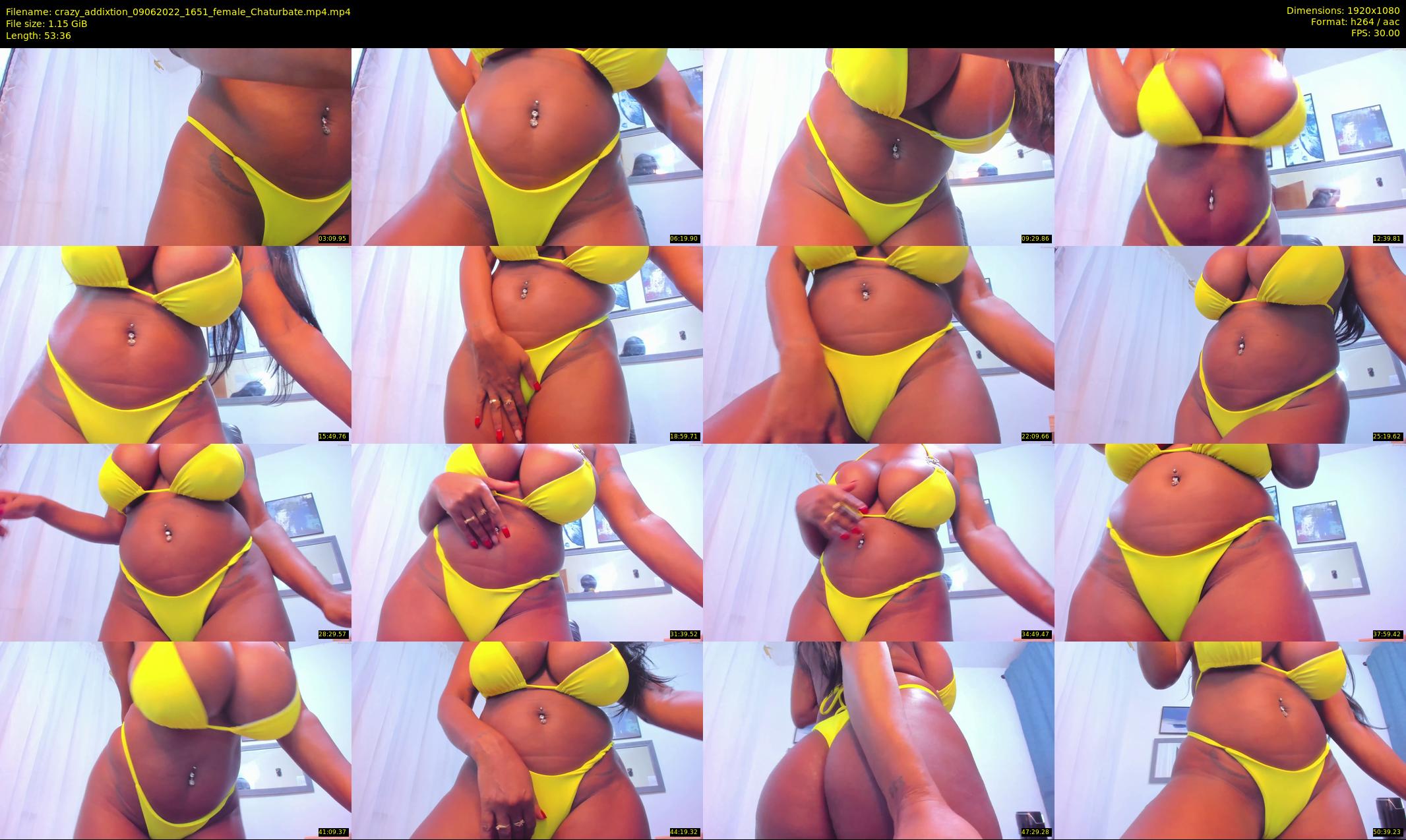 crazy_addixtion — 54 minute Chaturbate female cam show recording, 1080p, Jun 9, 2022