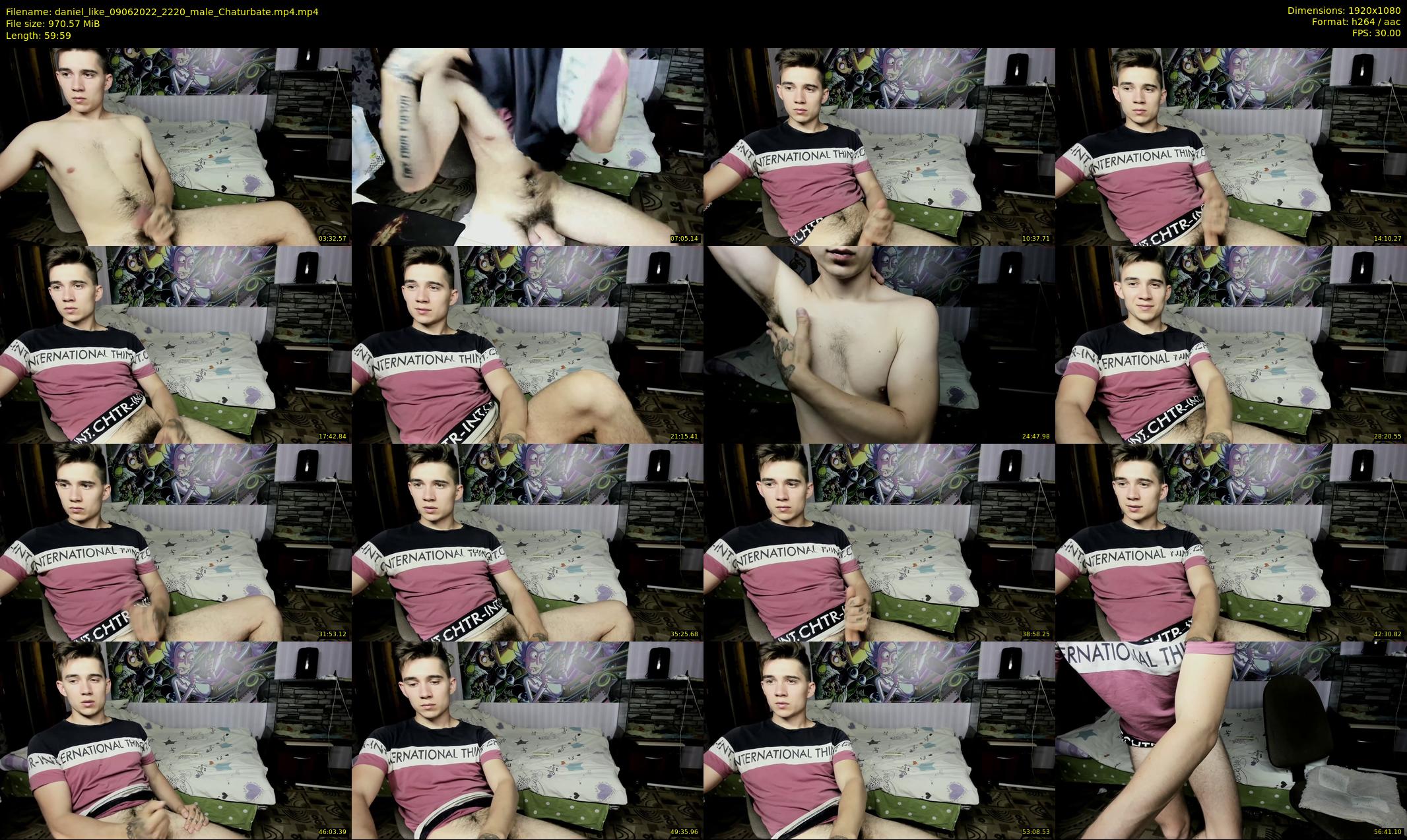 daniel_like — 60 minute Chaturbate male cam show recording, 1080p, Jun 9, 2022