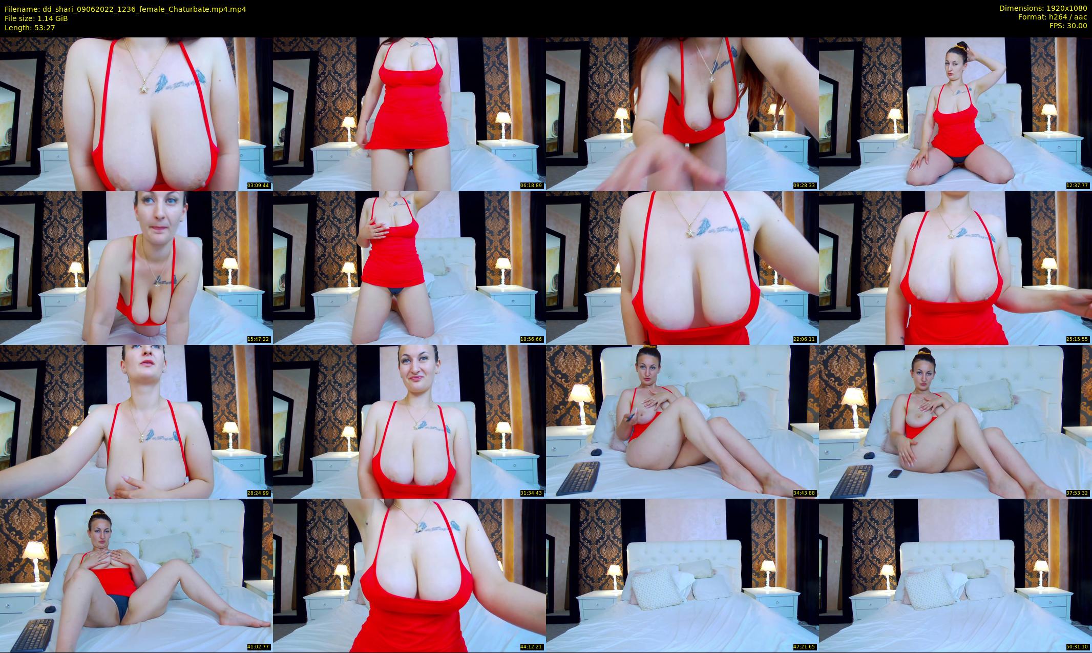 dd_shari — 54 minute Chaturbate female cam show recording, 1080p, Jun 9, 2022