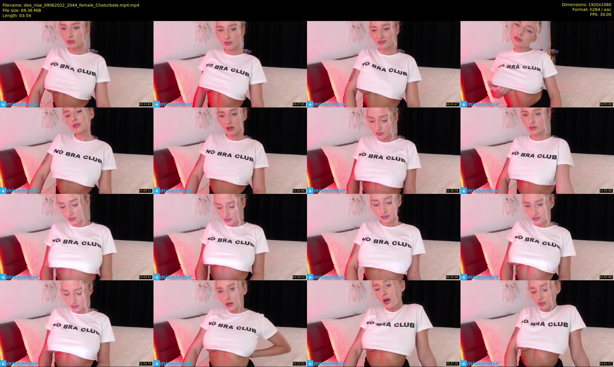 dee_nise — 4 minute Chaturbate female cam show recording, 1080p, Jun 9, 2022