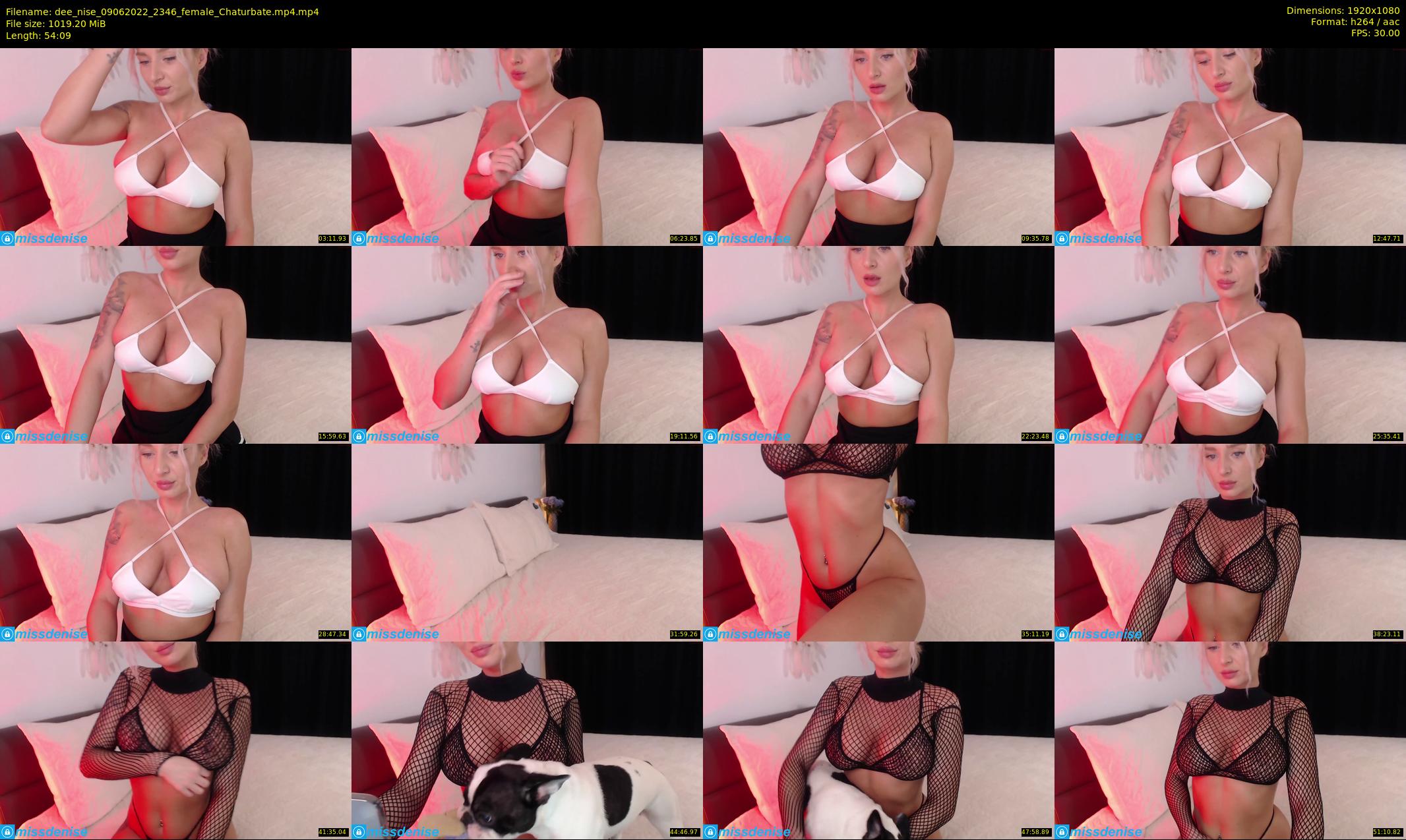dee_nise — 55 minute Chaturbate female cam show recording, 1080p, Jun 9, 2022