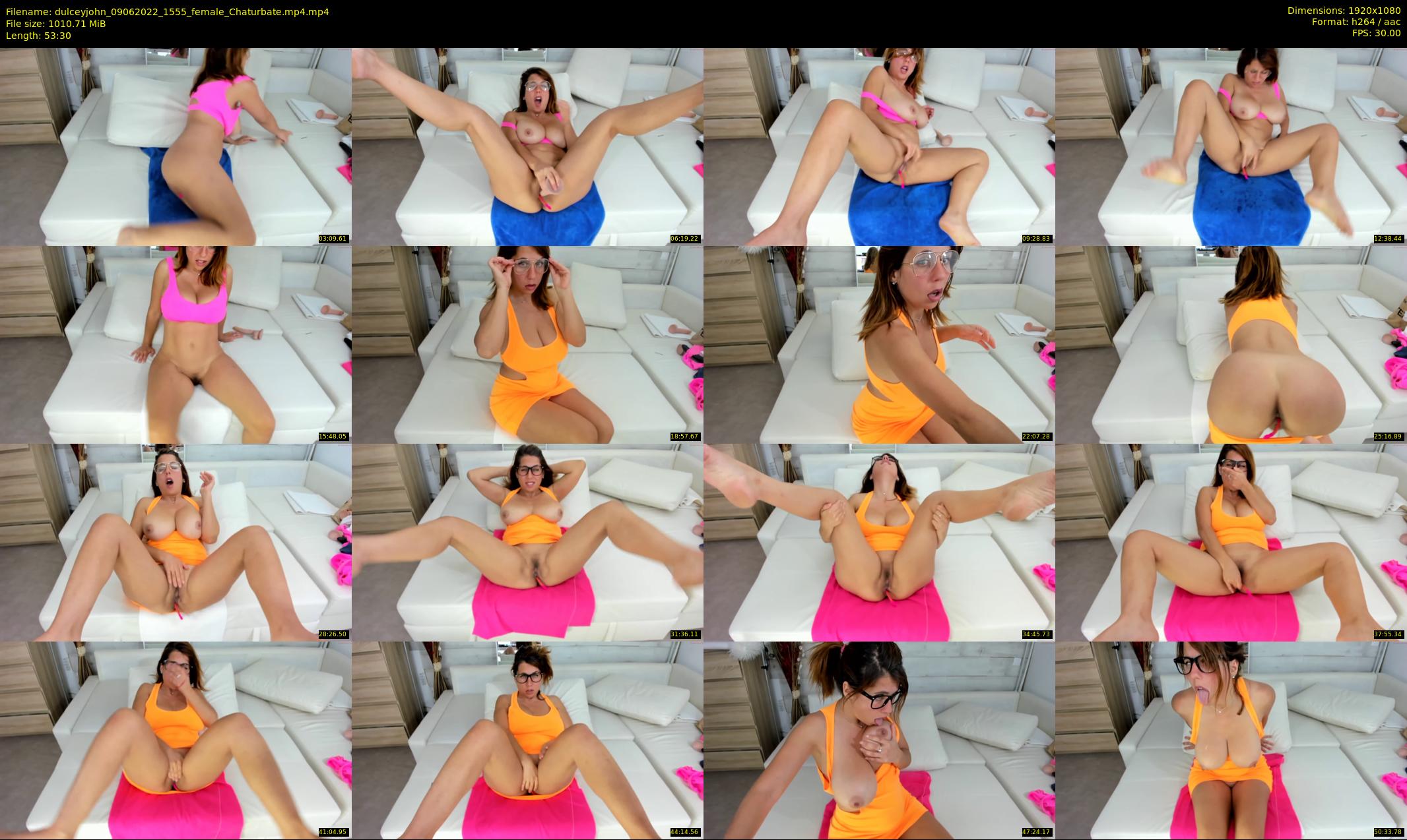 dulceyjohn — 54 minute Chaturbate female cam show recording, 1080p, Jun 9, 2022
