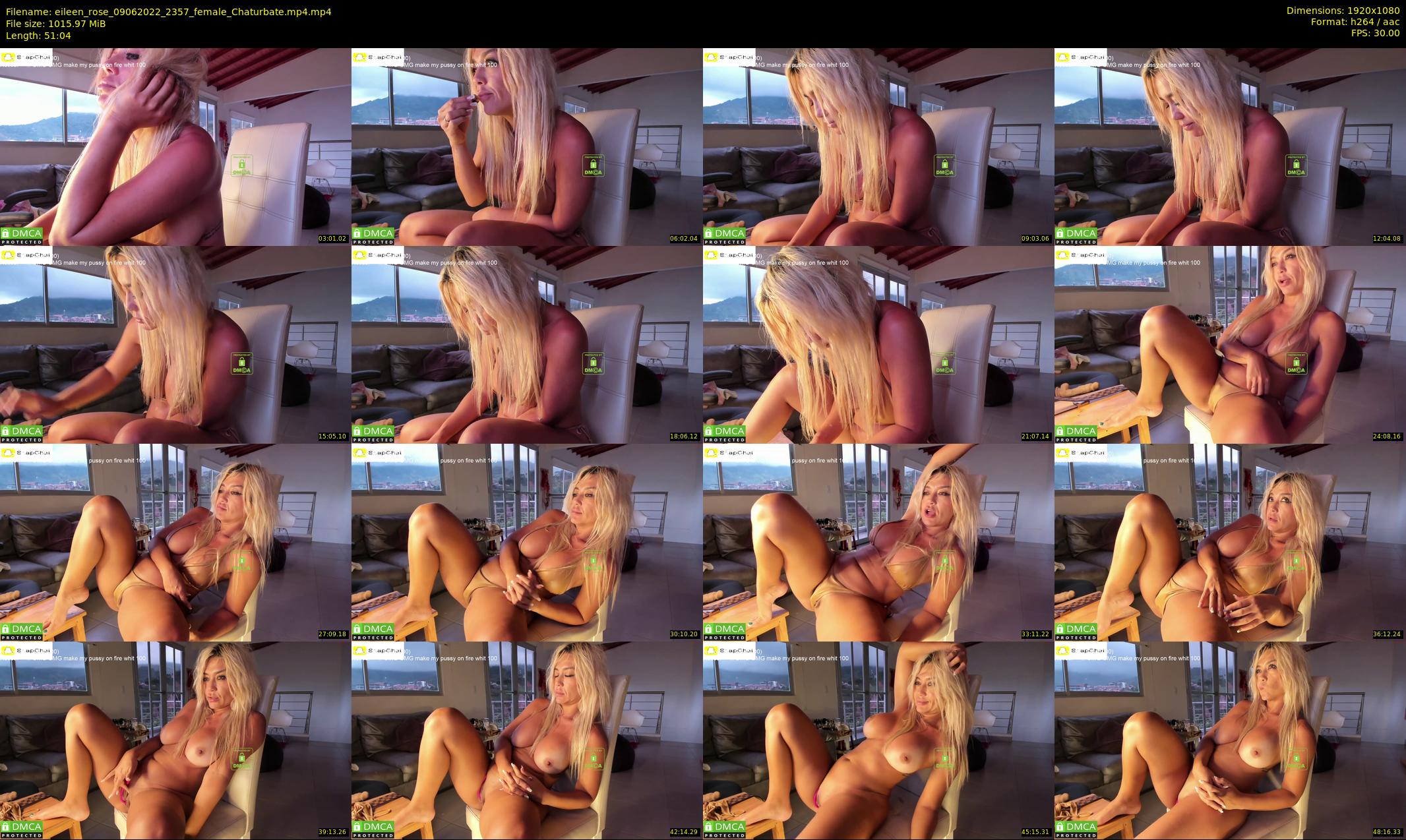 eileen_rose — 52 minute Chaturbate female cam show recording, 1080p, Jun 9, 2022