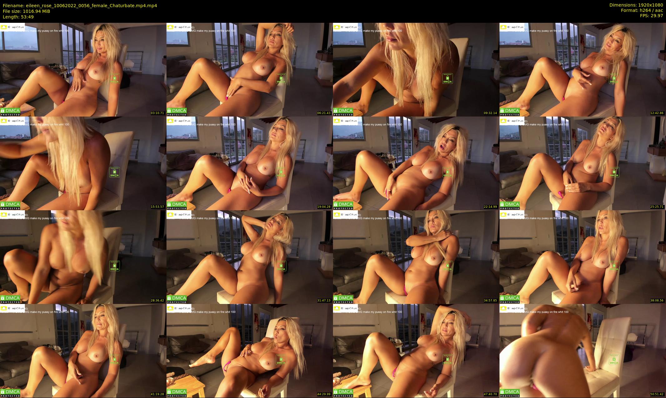 eileen_rose — 54 minute Chaturbate female cam show recording, 1080p, Jun 10, 2022