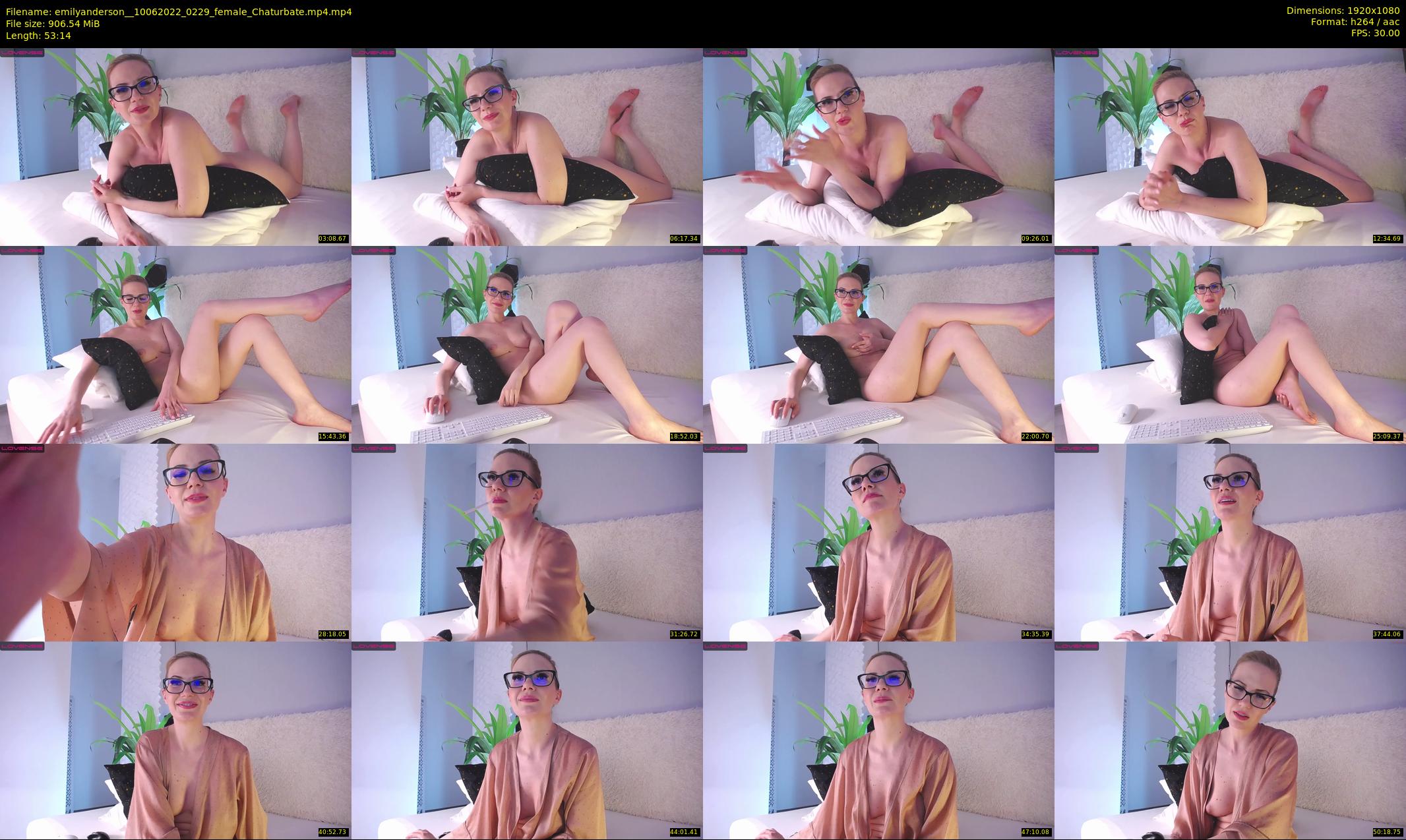 emilyanderson_ — 54 minute Chaturbate female cam show recording, 1080p, Jun 10, 2022