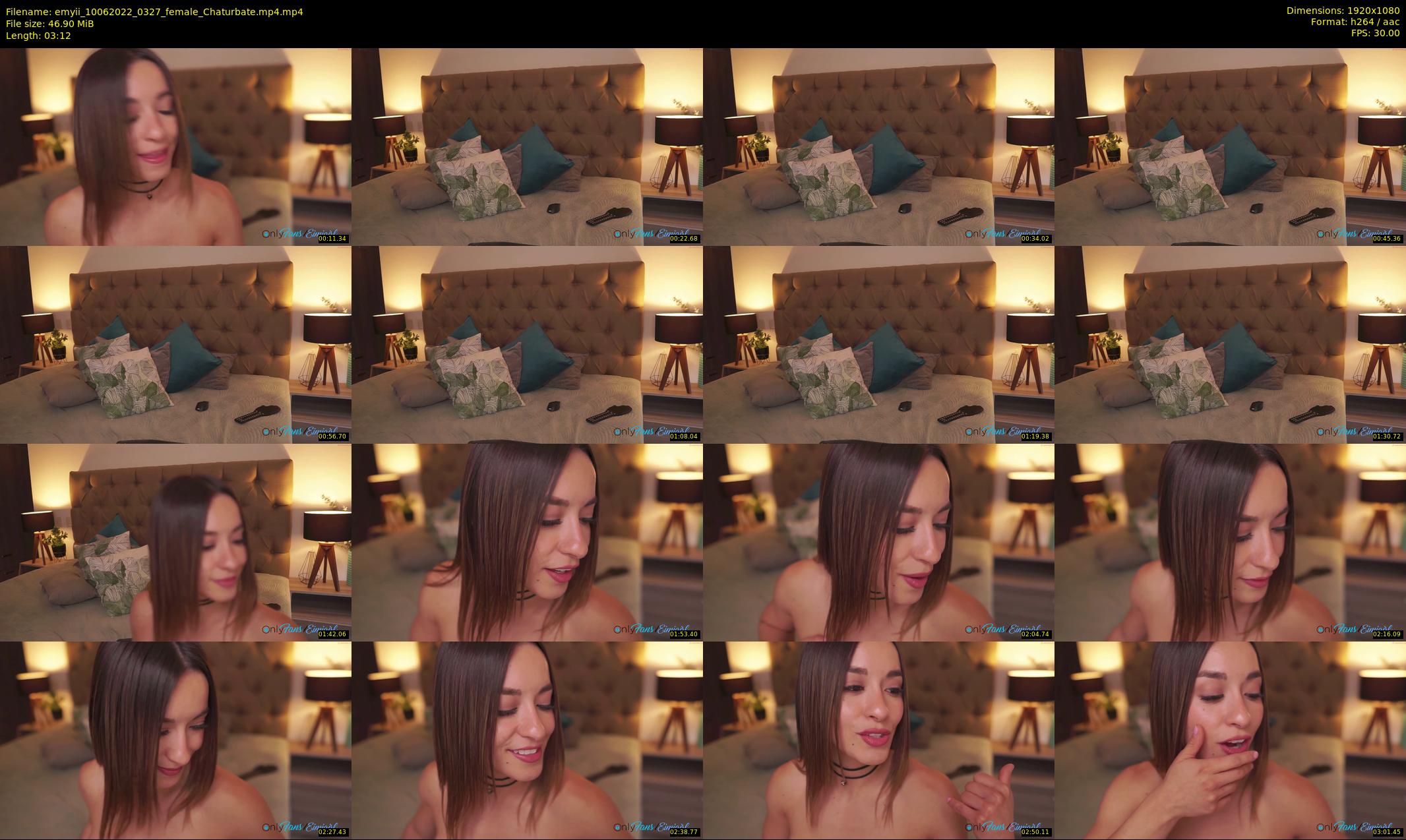 emyii — 4 minute Chaturbate female cam show recording, 1080p, Jun 10, 2022