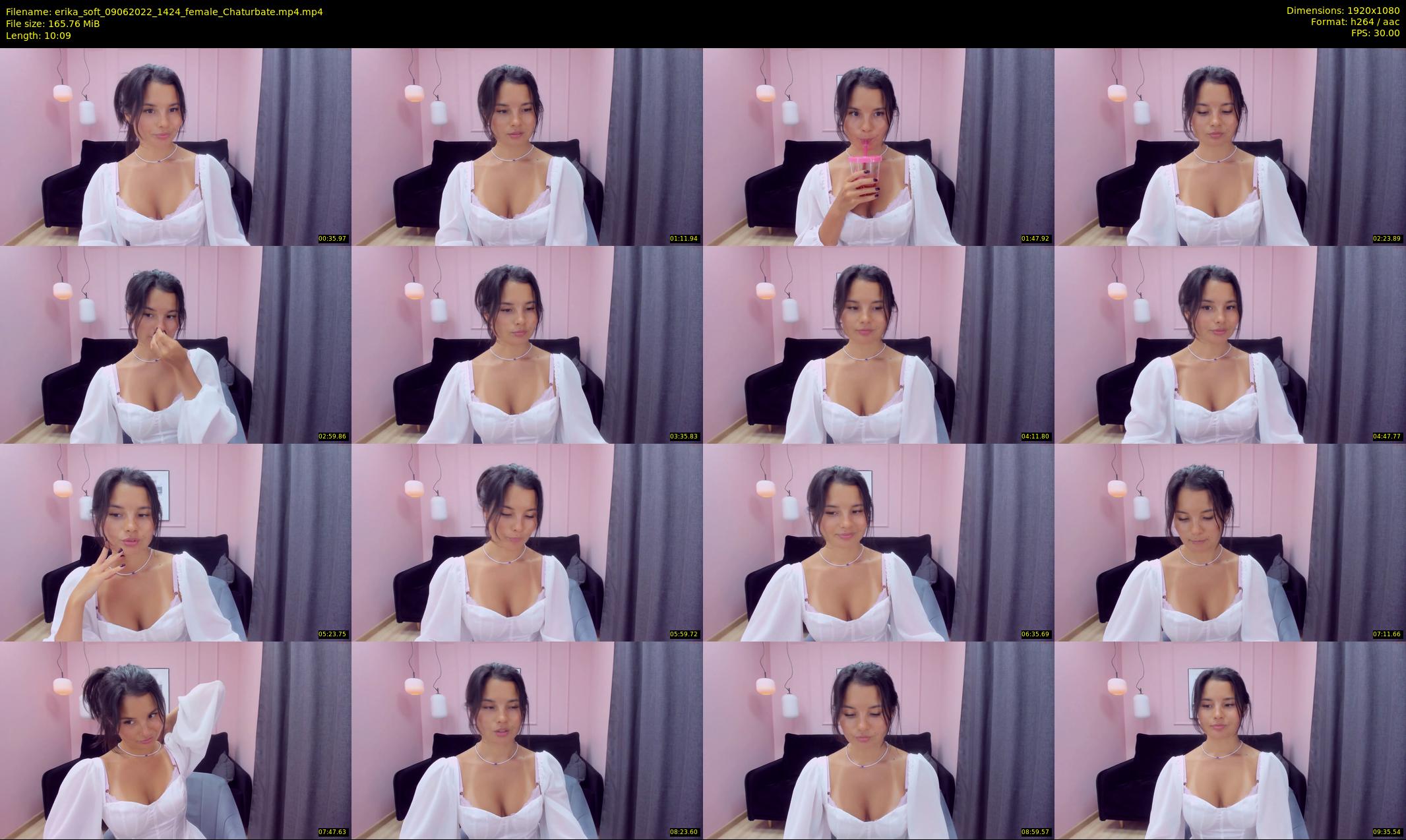 erika_soft — 11 minute Chaturbate female cam show recording, 1080p, Jun 9, 2022