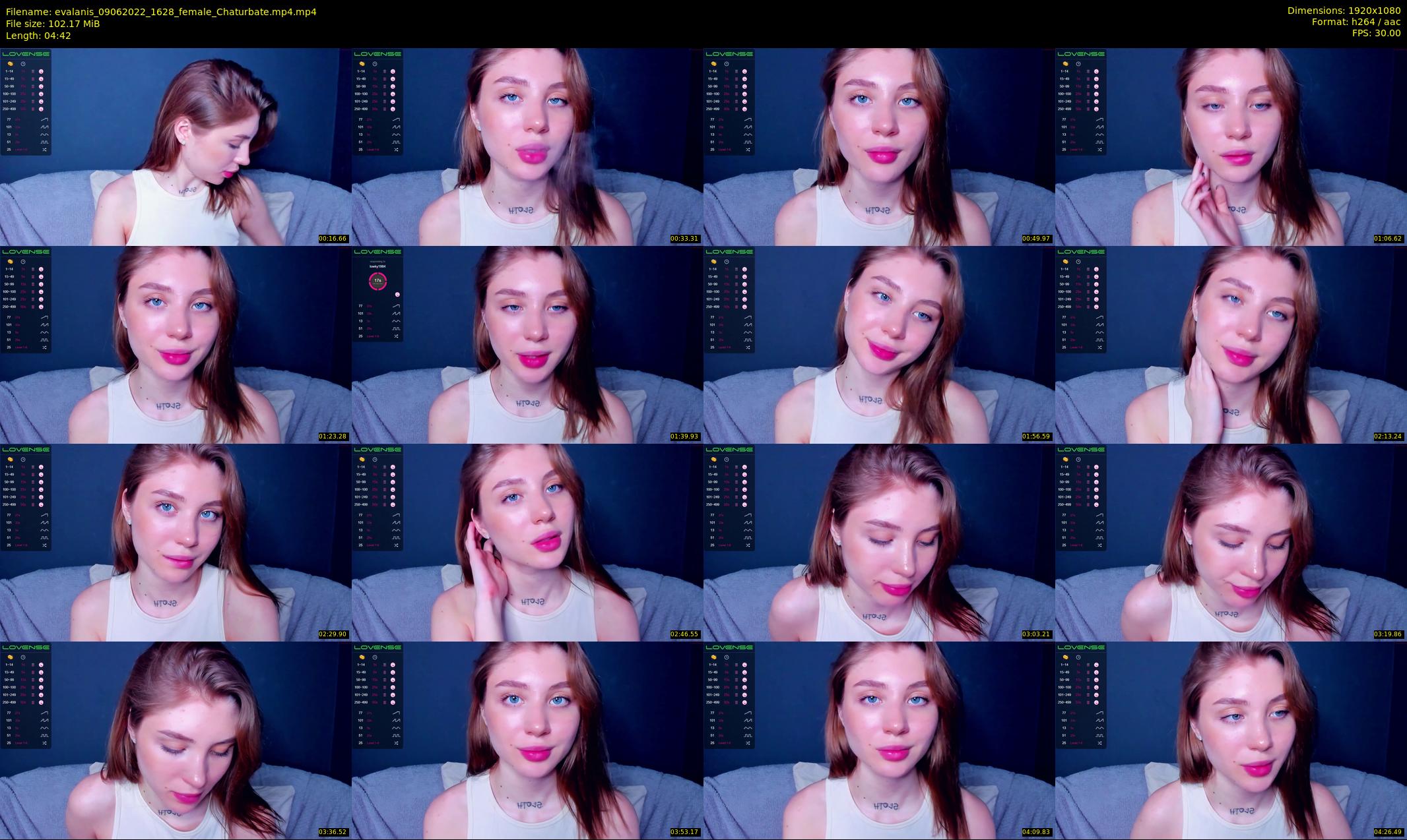 evalanis — 5 minute Chaturbate couple cam show recording, 1080p, Jun 9, 2022