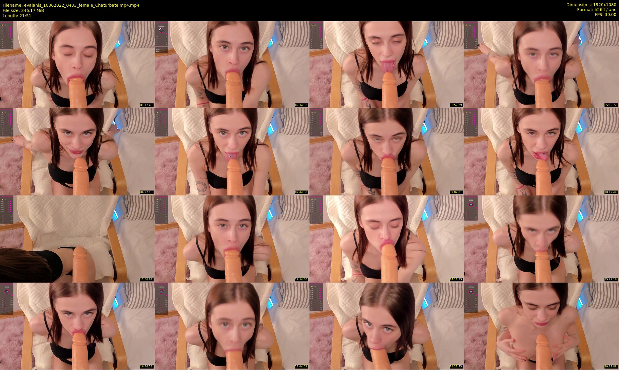 evalanis — 22 minute Chaturbate couple cam show recording, 1080p, Jun 10, 2022