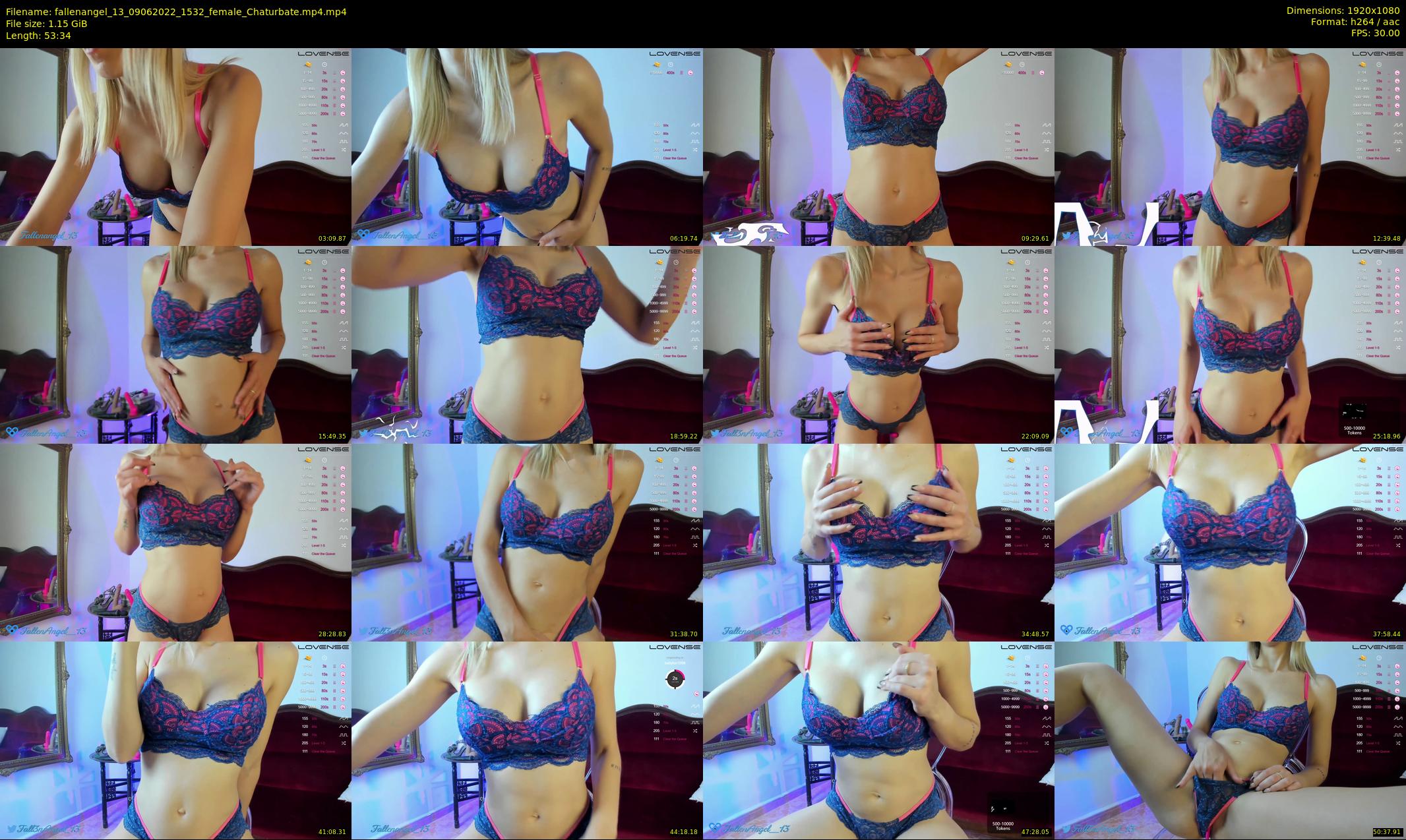 fallenangel_13 — 54 minute Chaturbate female cam show recording, 1080p, Jun 9, 2022