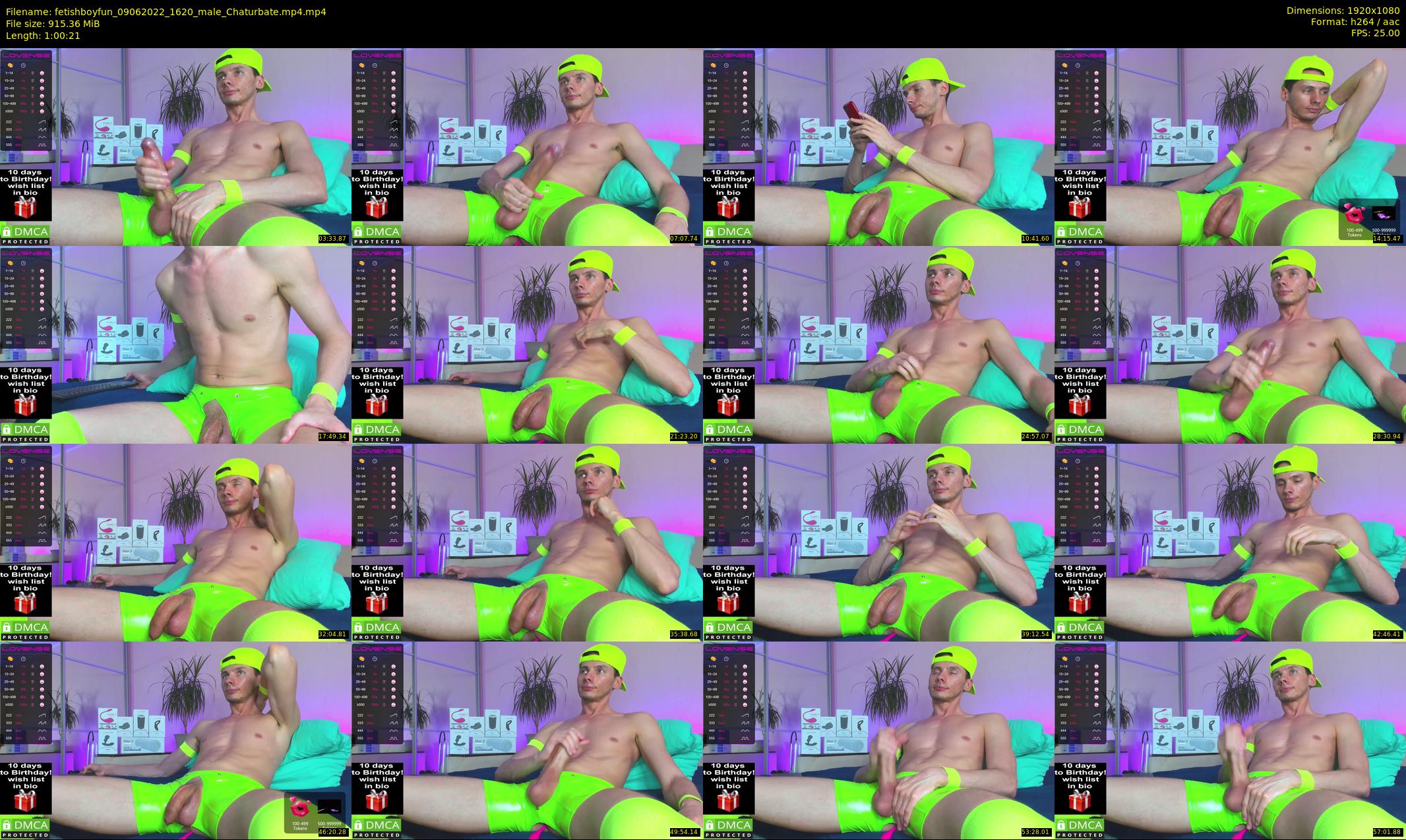 fetishboyfun — 61 minute Chaturbate male cam show recording, 1080p, Jun 9, 2022