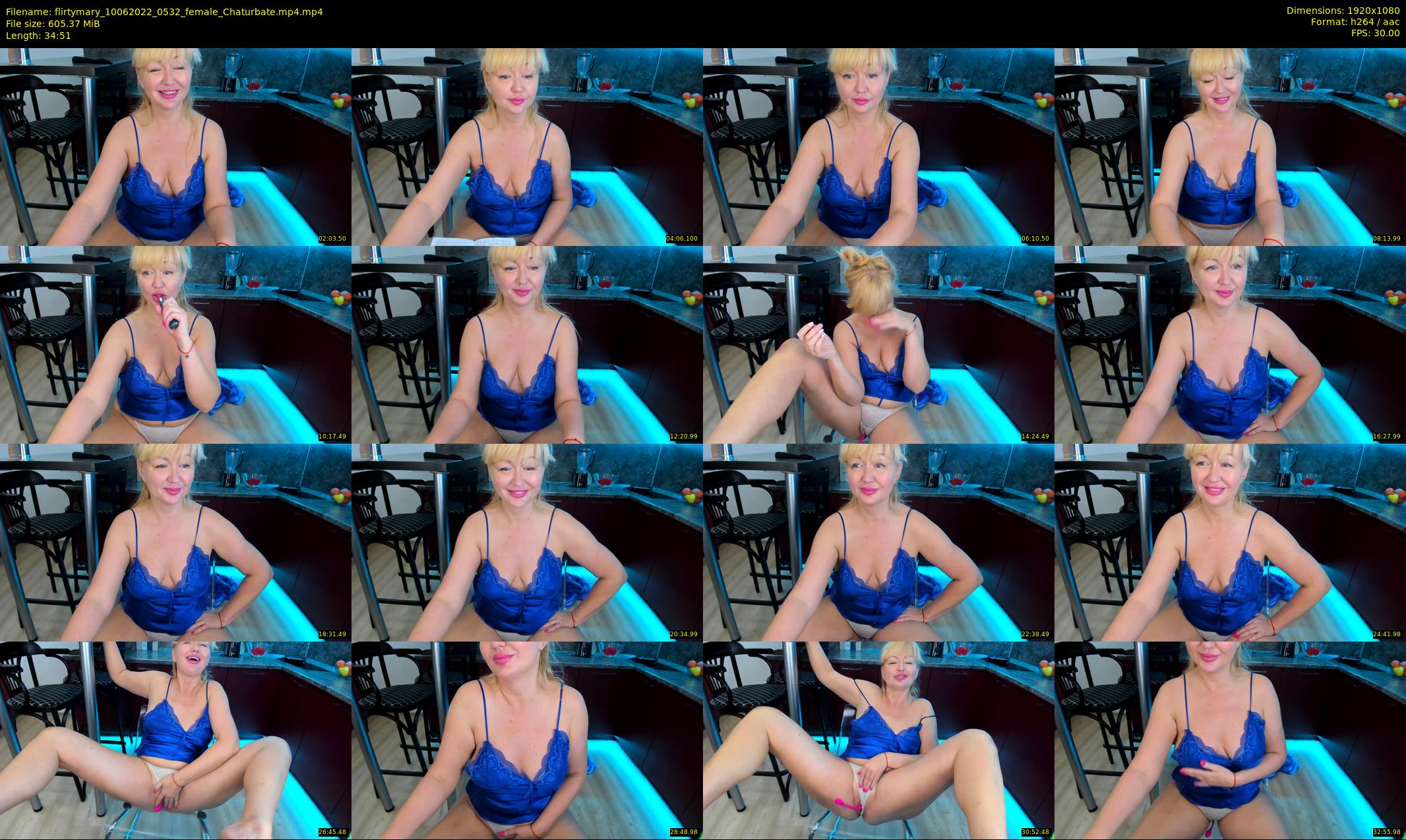 flirtymary — 35 minute Chaturbate female cam show recording, 1080p, Jun 10, 2022