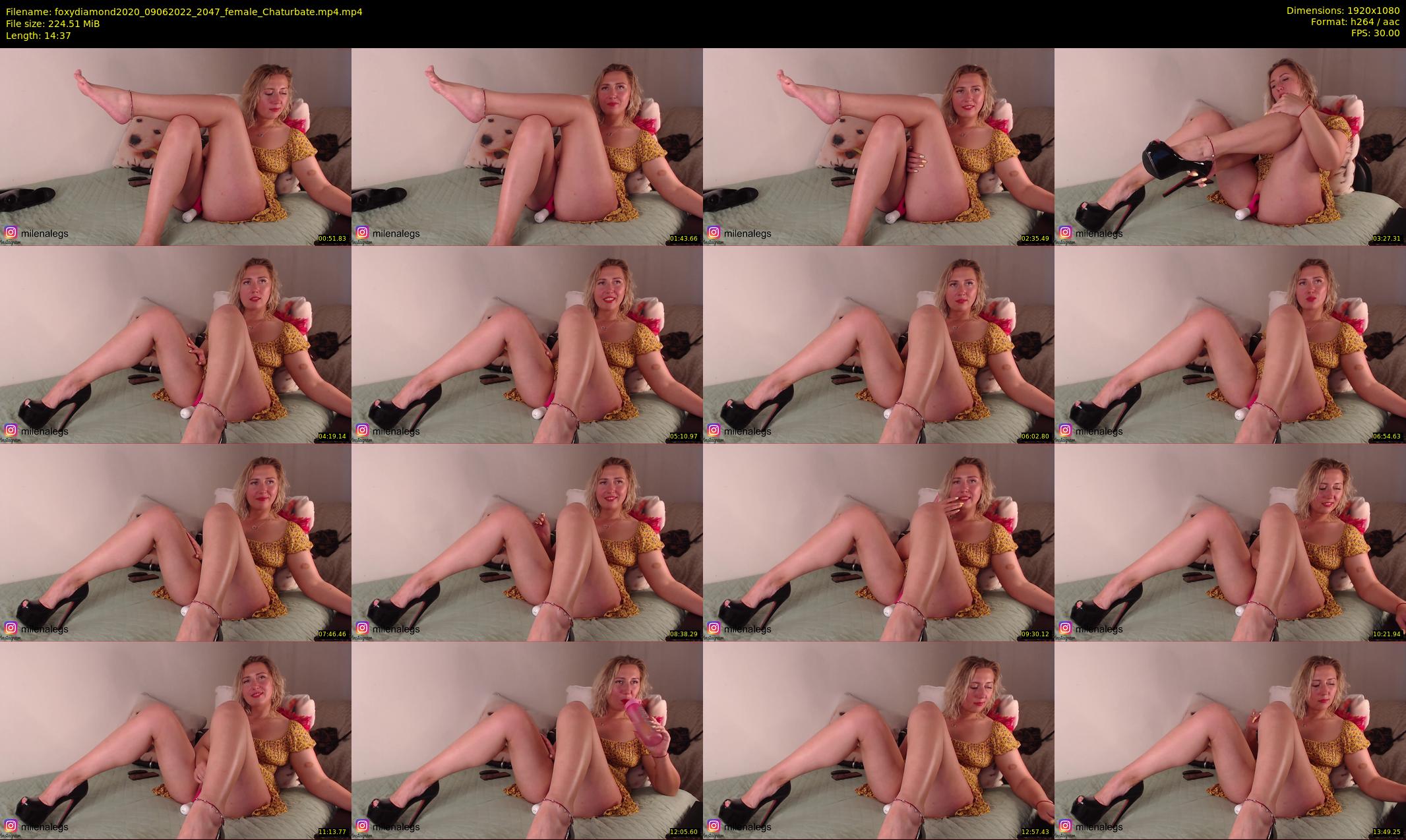 foxydiamond2020 — 15 minute Chaturbate female cam show recording, 1080p, Jun 9, 2022