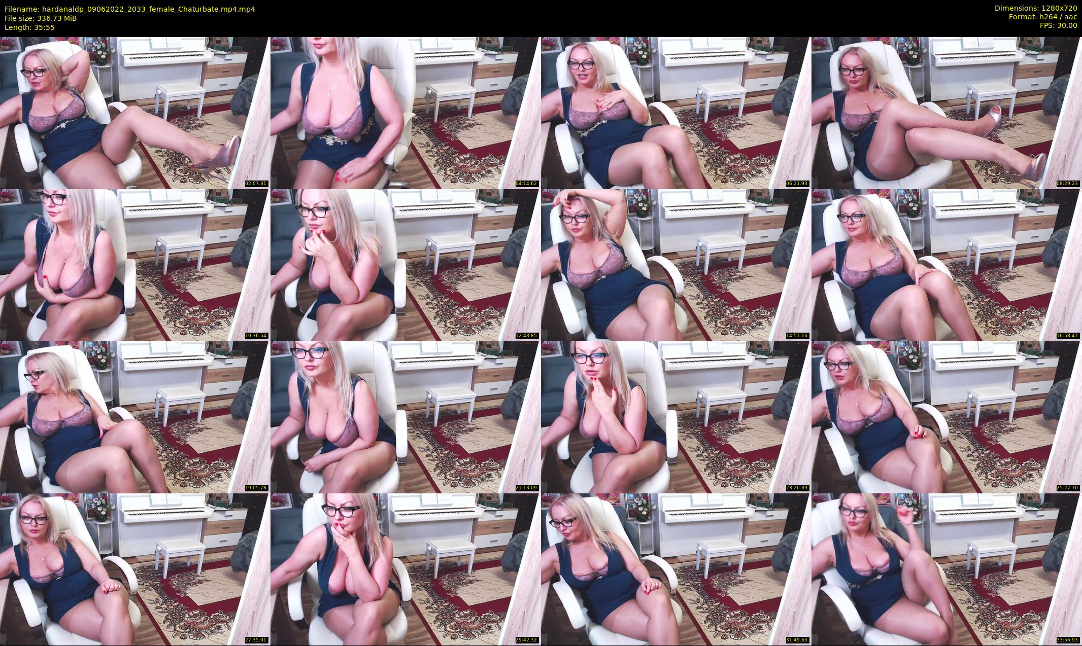 hardanaldp — 36 minute Chaturbate female cam show recording, 720p, Jun 9, 2022