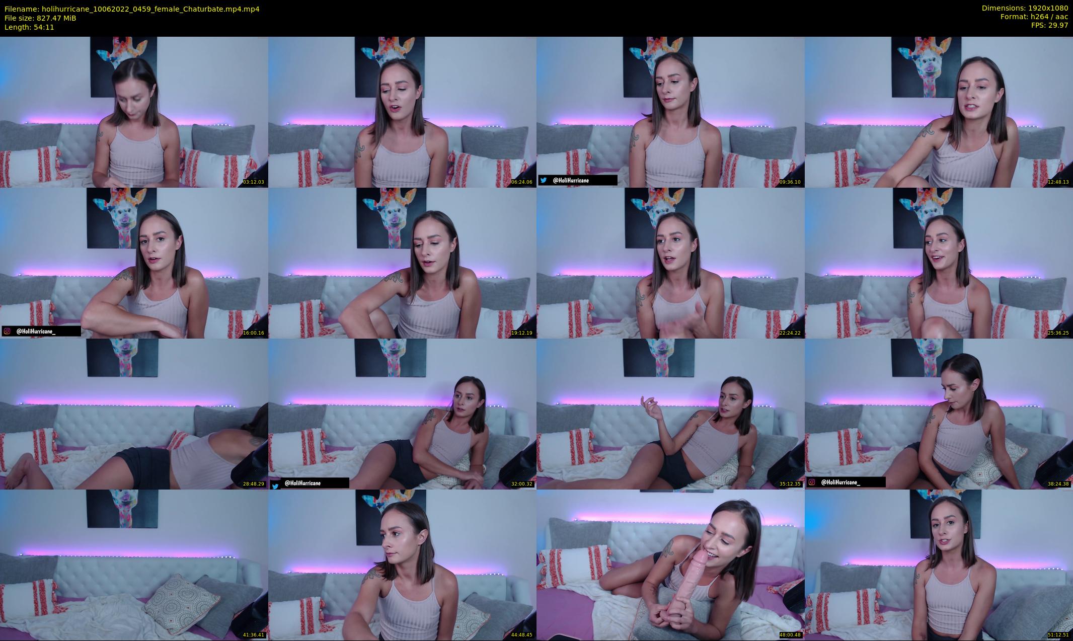 holihurricane — 55 minute Chaturbate female cam show recording, 1080p, Jun 10, 2022
