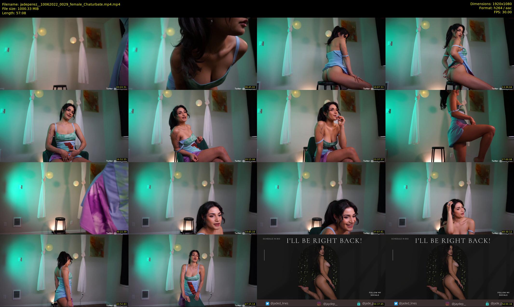 jadeperez_ — 58 minute Chaturbate female cam show recording, 1080p, Jun 10, 2022