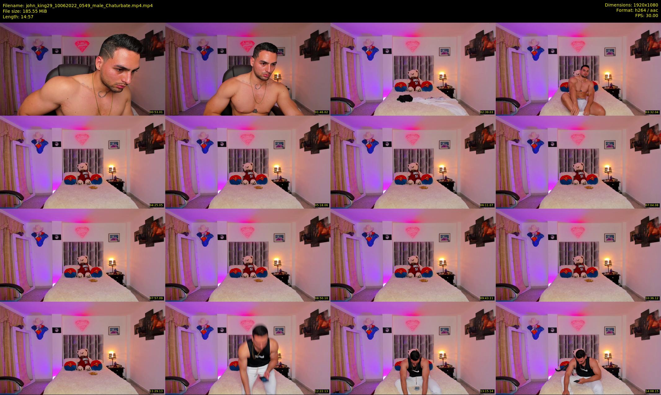 john_king29 — 15 minute Chaturbate male cam show recording, 1080p, Jun 10, 2022