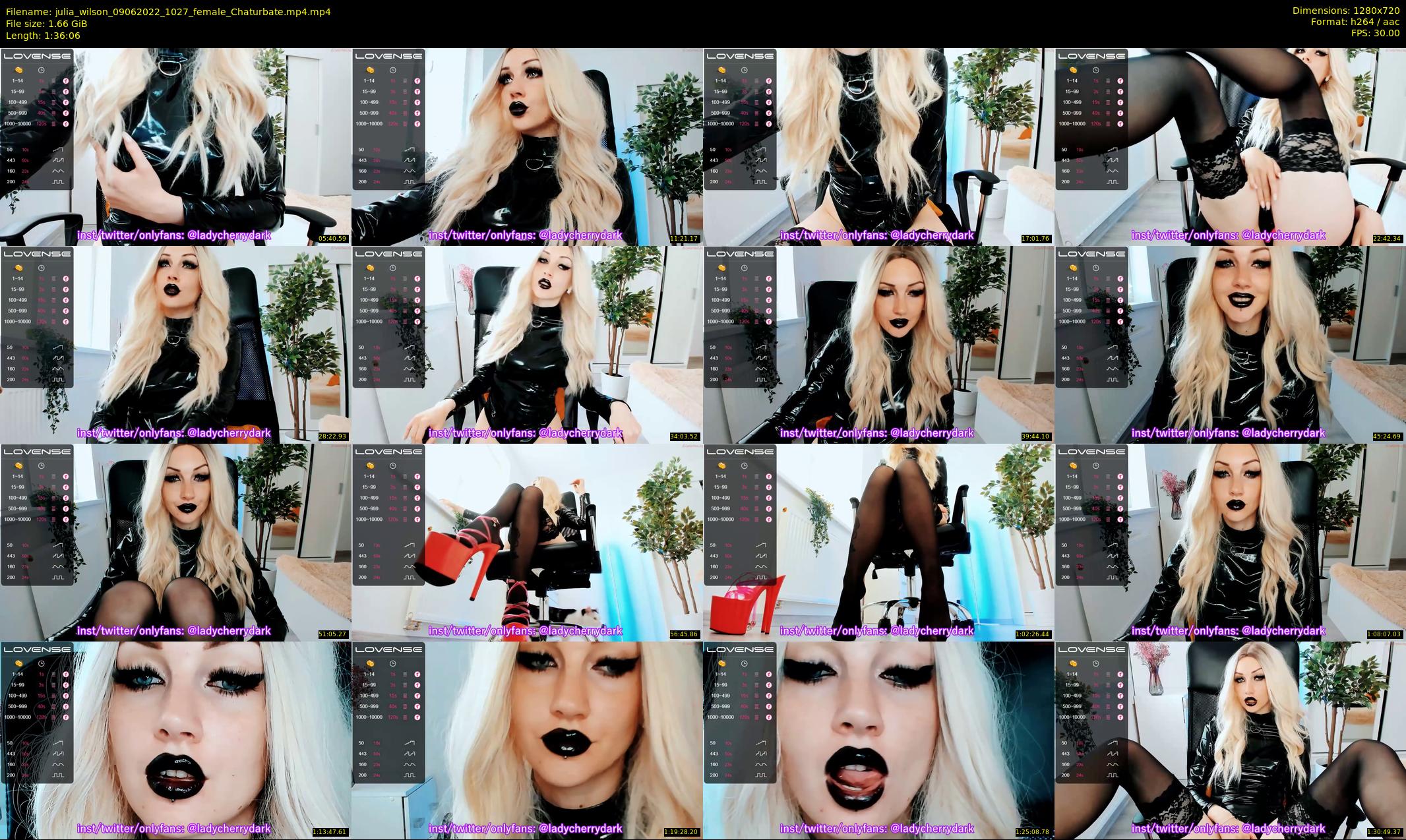 julia_wilson — 97 minute Chaturbate female cam show recording, 720p, Jun 9, 2022