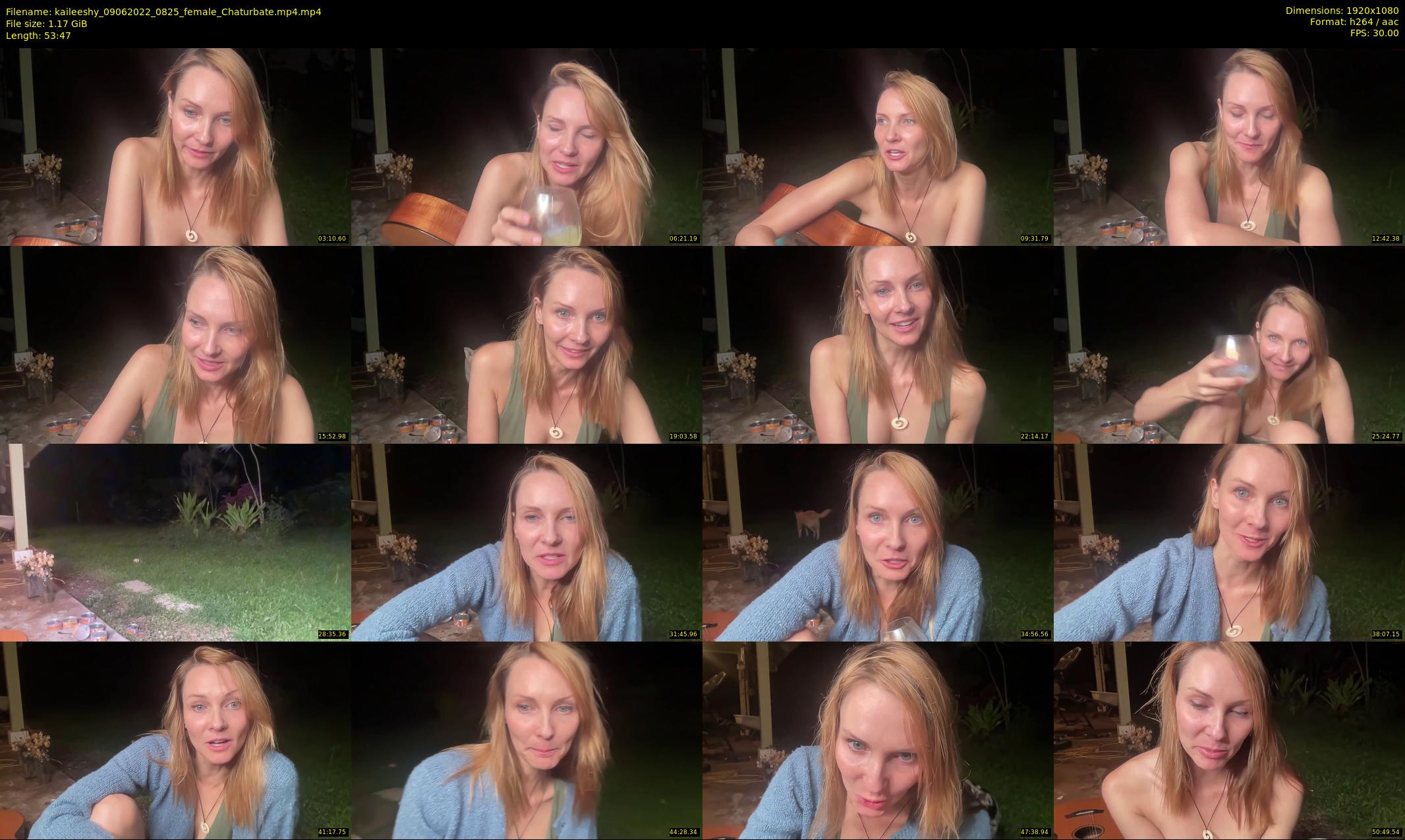 kaileeshy — 54 minute Chaturbate female cam show recording, 1080p, Jun 9, 2022