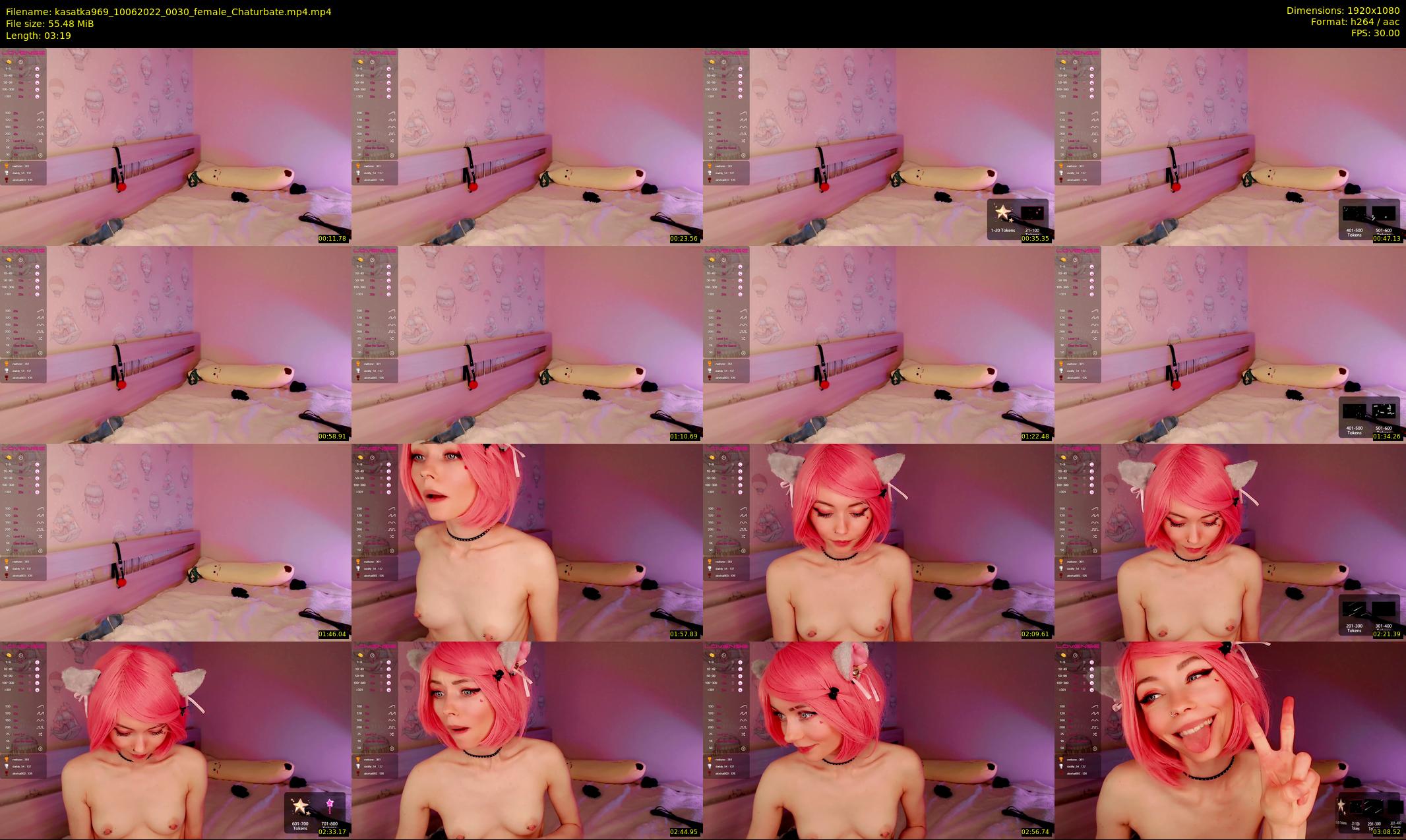 kasatka969 — 4 minute Chaturbate female cam show recording, 1080p, Jun 10, 2022
