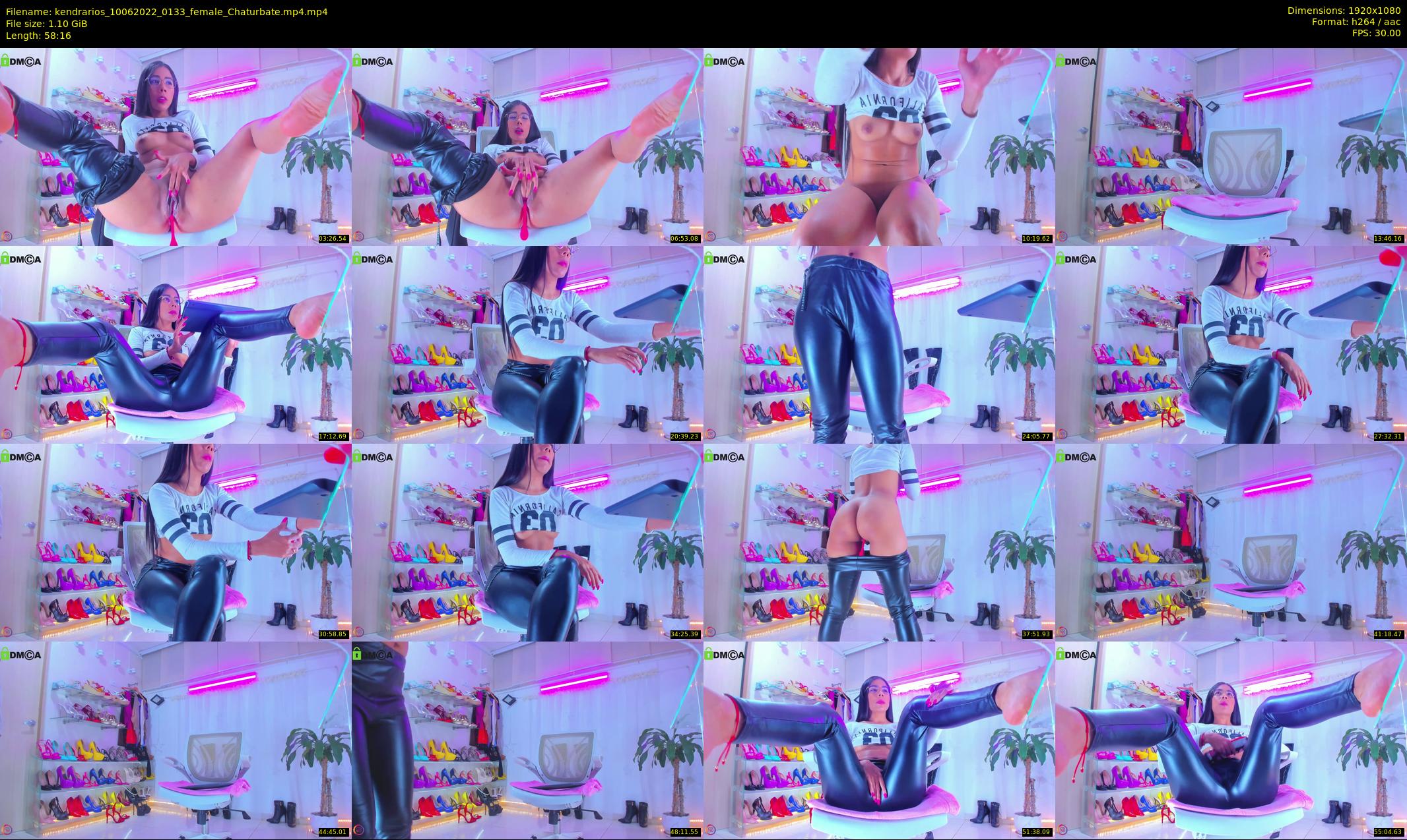 kendrarios — 59 minute Chaturbate female cam show recording, 1080p, Jun 10, 2022