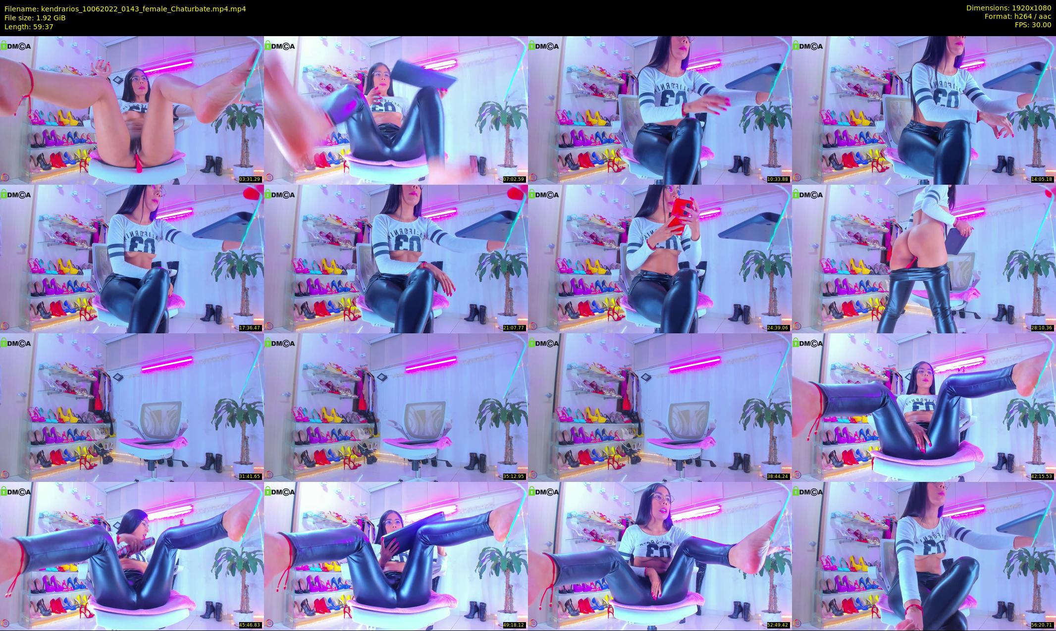 kendrarios — 60 minute Chaturbate female cam show recording, 1080p, Jun 10, 2022